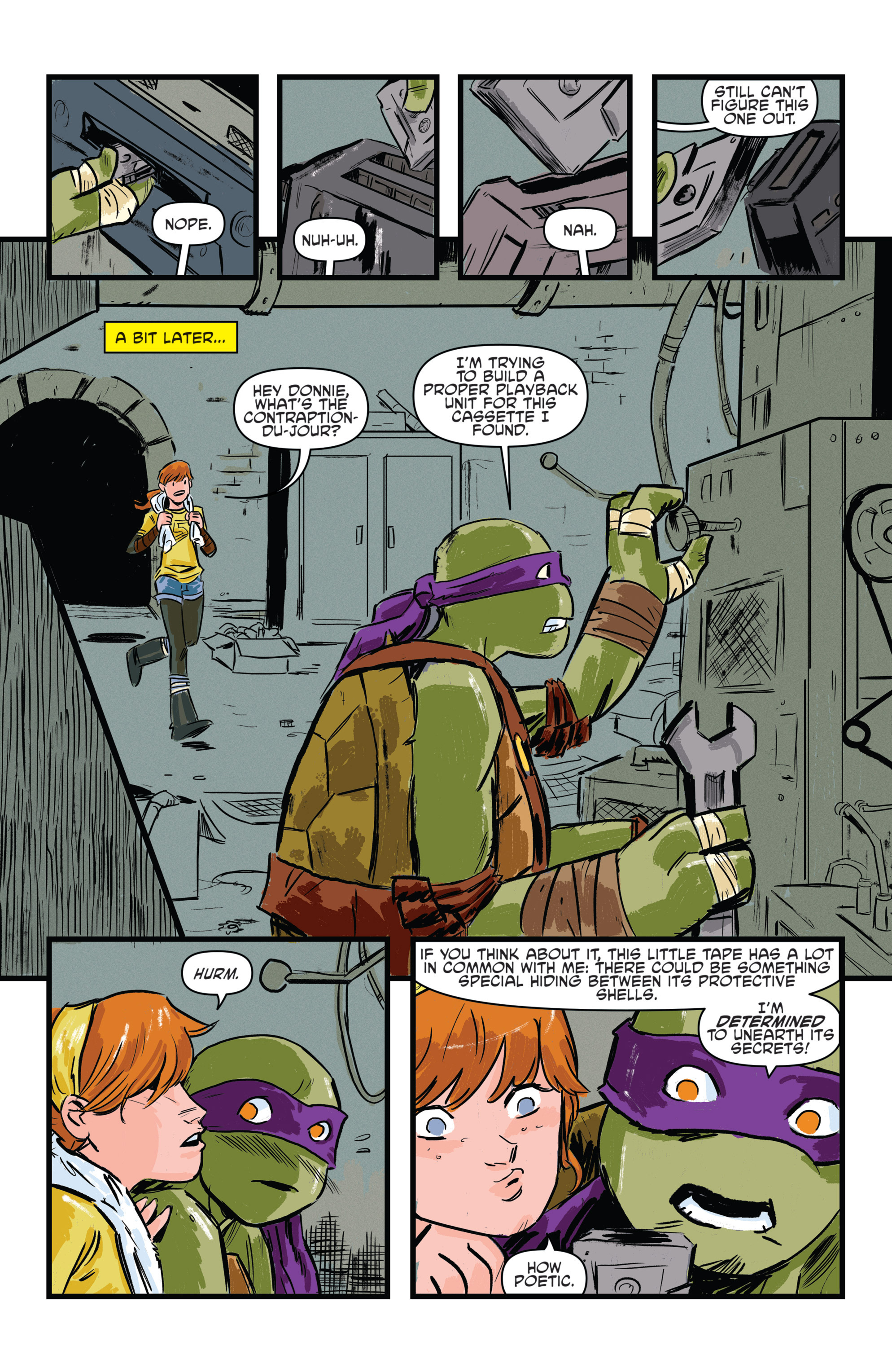 Read online Teenage Mutant Ninja Turtles Amazing Adventures comic -  Issue #4 - 16