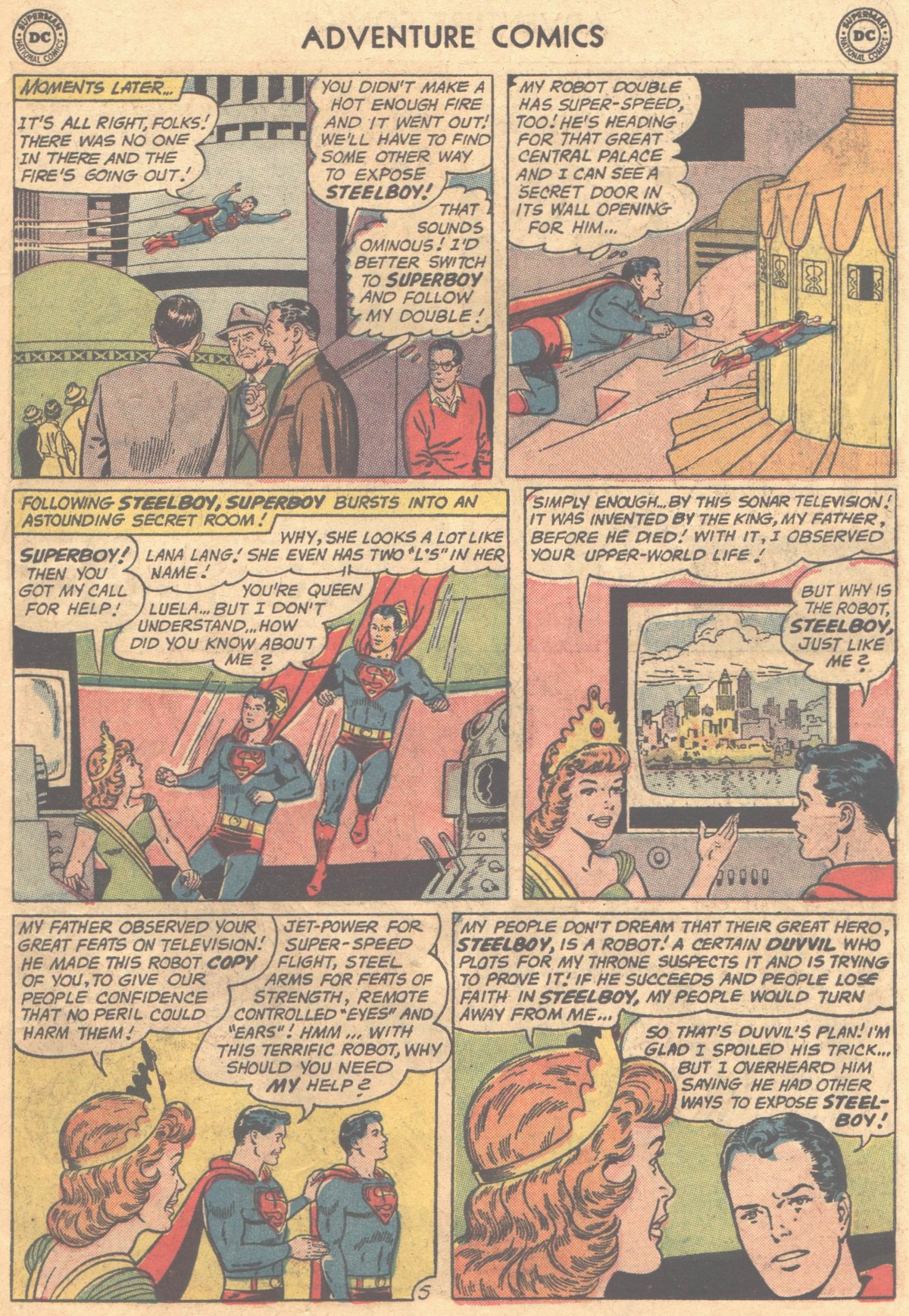 Read online Adventure Comics (1938) comic -  Issue #302 - 8