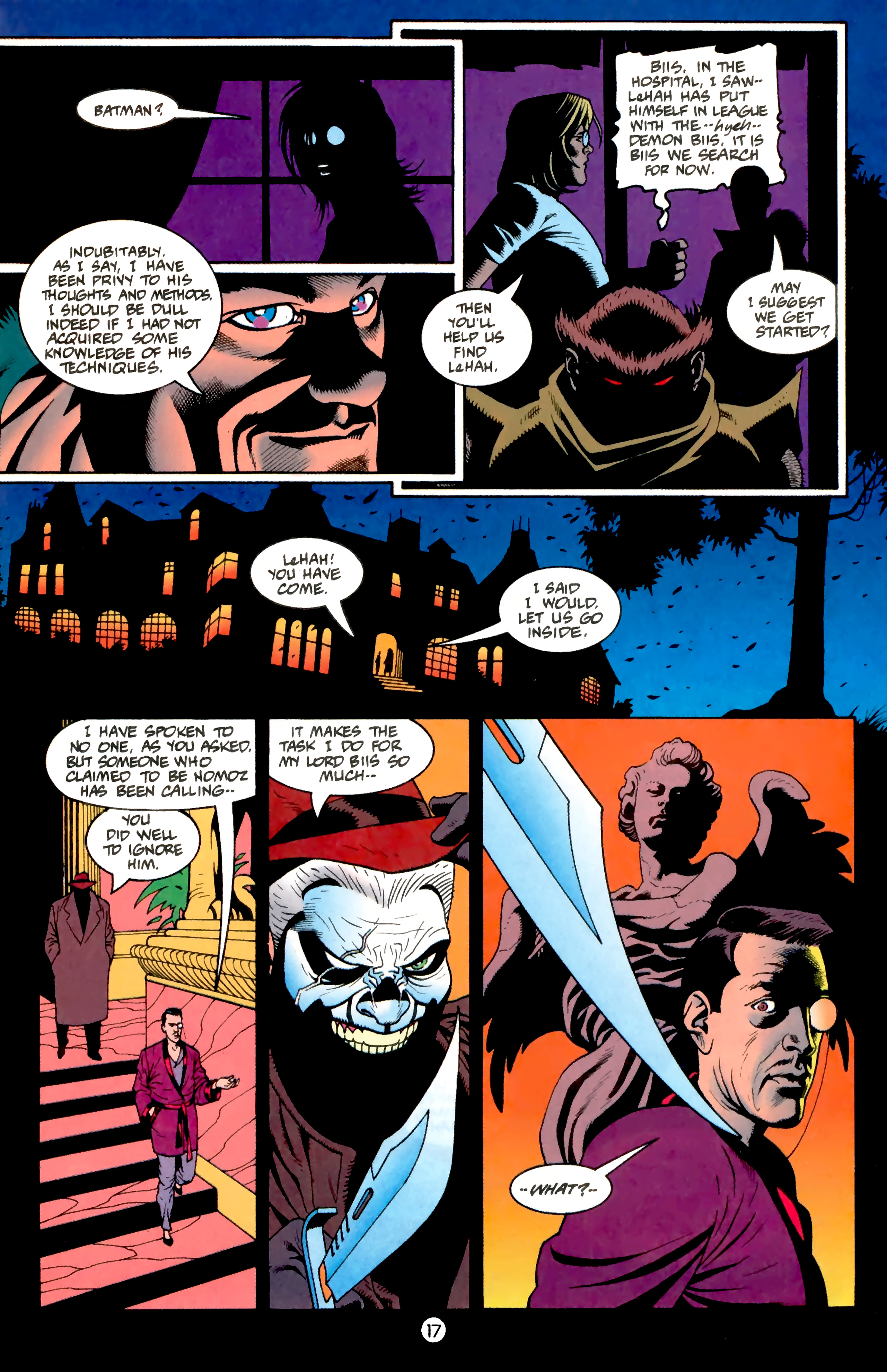 Read online Batman: Sword of Azrael comic -  Issue #3 - 17