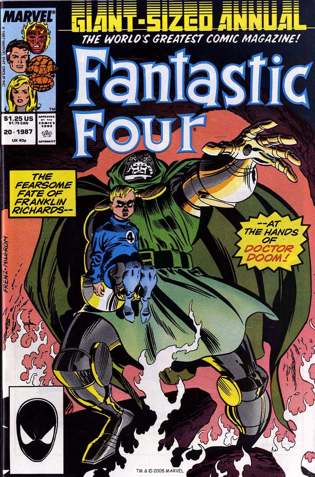 Read online Fantastic Four (1961) comic -  Issue # _Annual 20 - 1