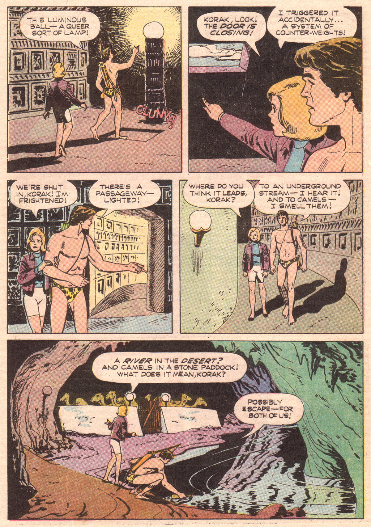 Read online Korak, Son of Tarzan (1964) comic -  Issue #32 - 8