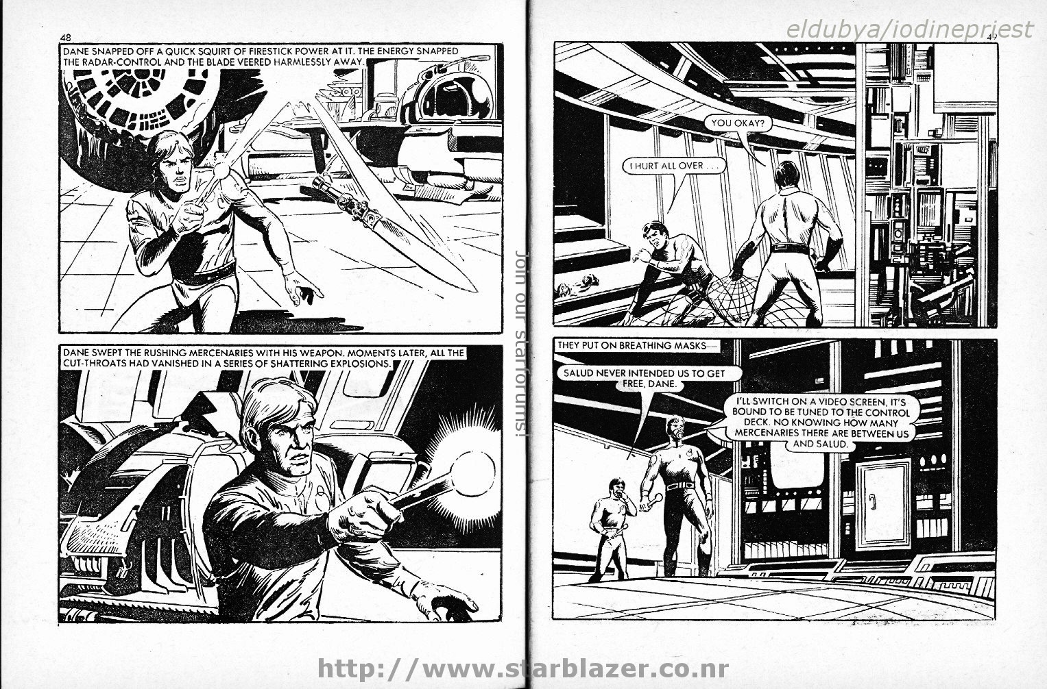 Read online Starblazer comic -  Issue #128 - 26
