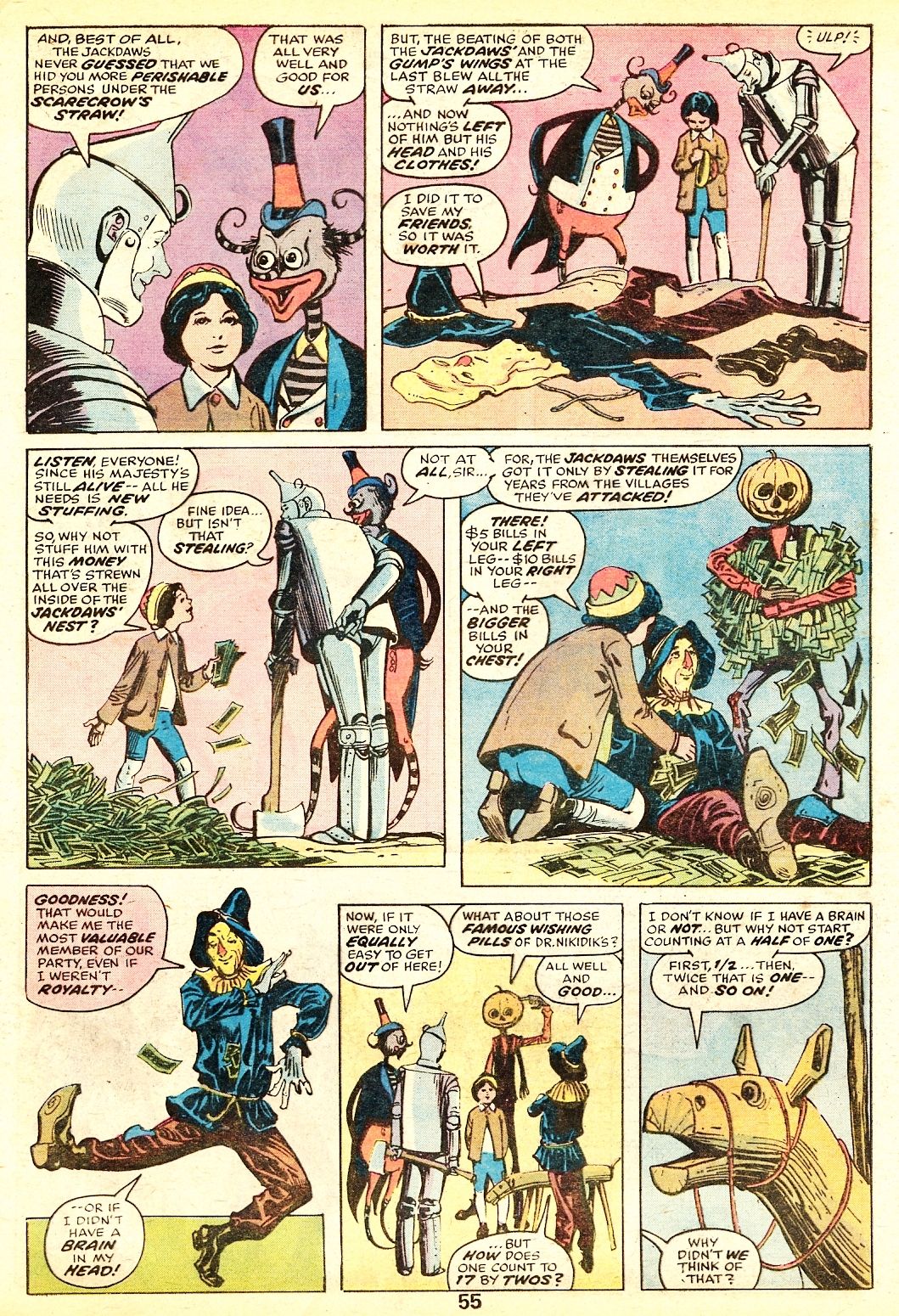 Read online Marvel Treasury of Oz featuring the Marvelous Land of Oz comic -  Issue # Full - 54