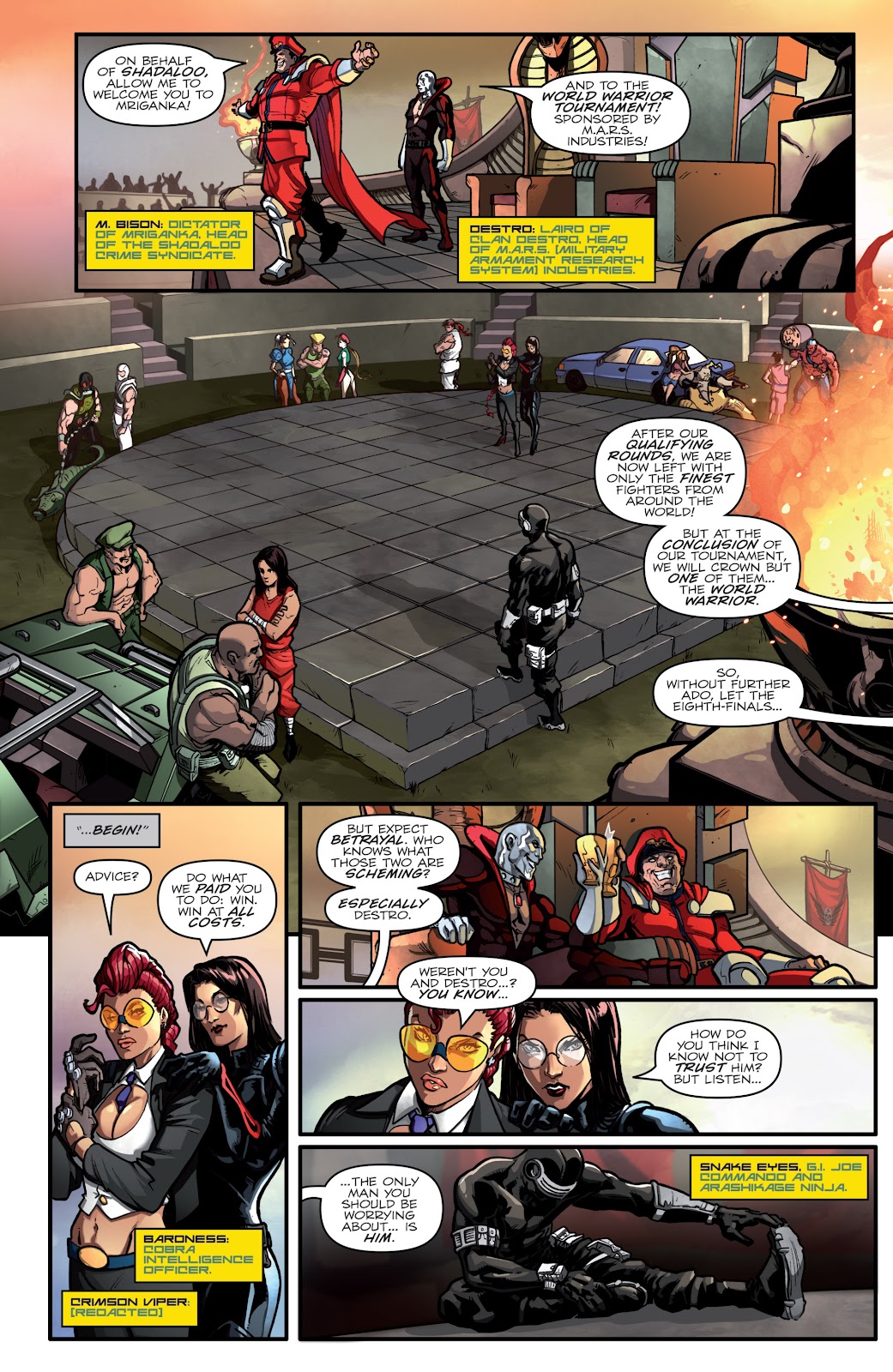 Street Fighter X G.I. Joe issue 1 - Page 7