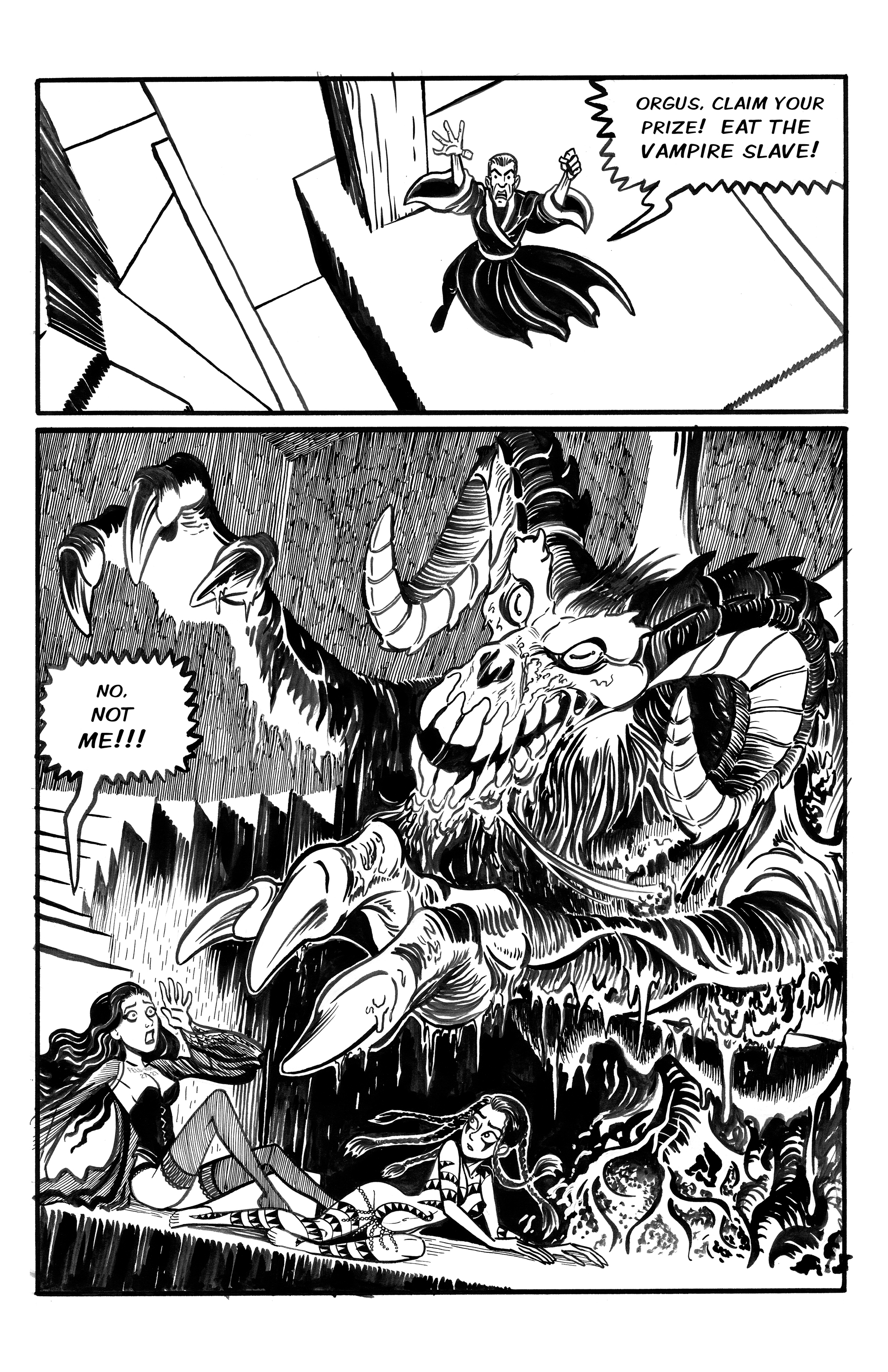 Read online Wulf and Batsy: Magnum Orgus comic -  Issue #8 - 44