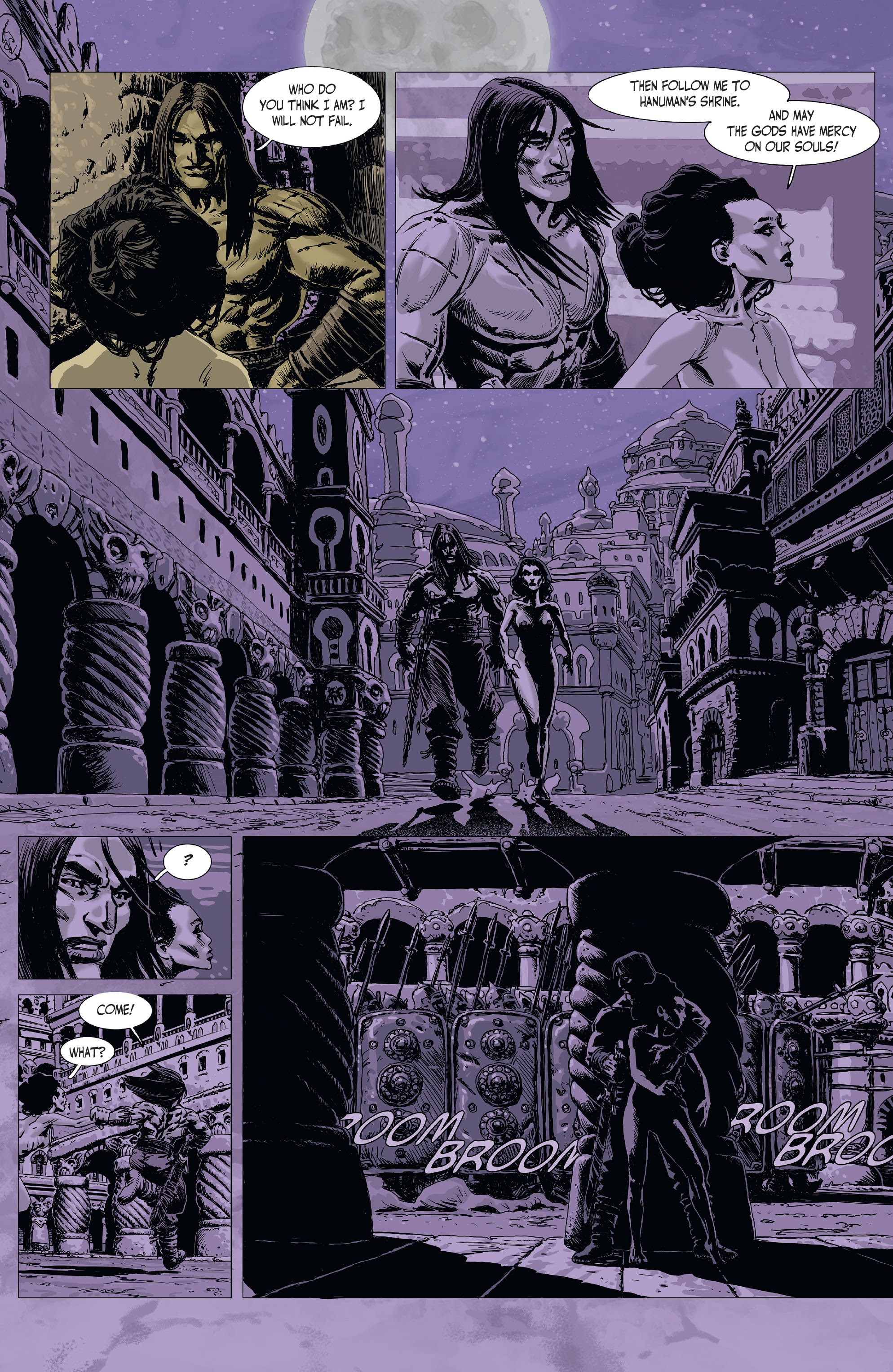 Read online The Cimmerian: The Man-Eaters Of Zamboula comic -  Issue #2 - 5