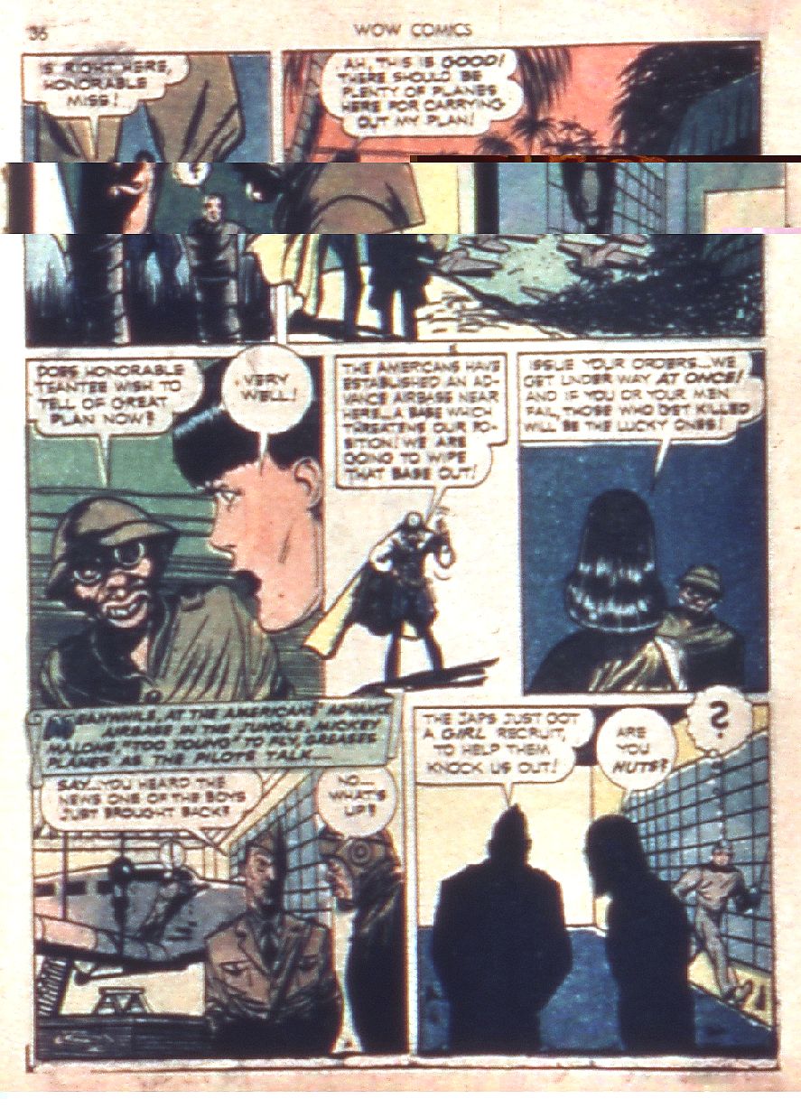 Read online Wow Comics comic -  Issue #7 - 36