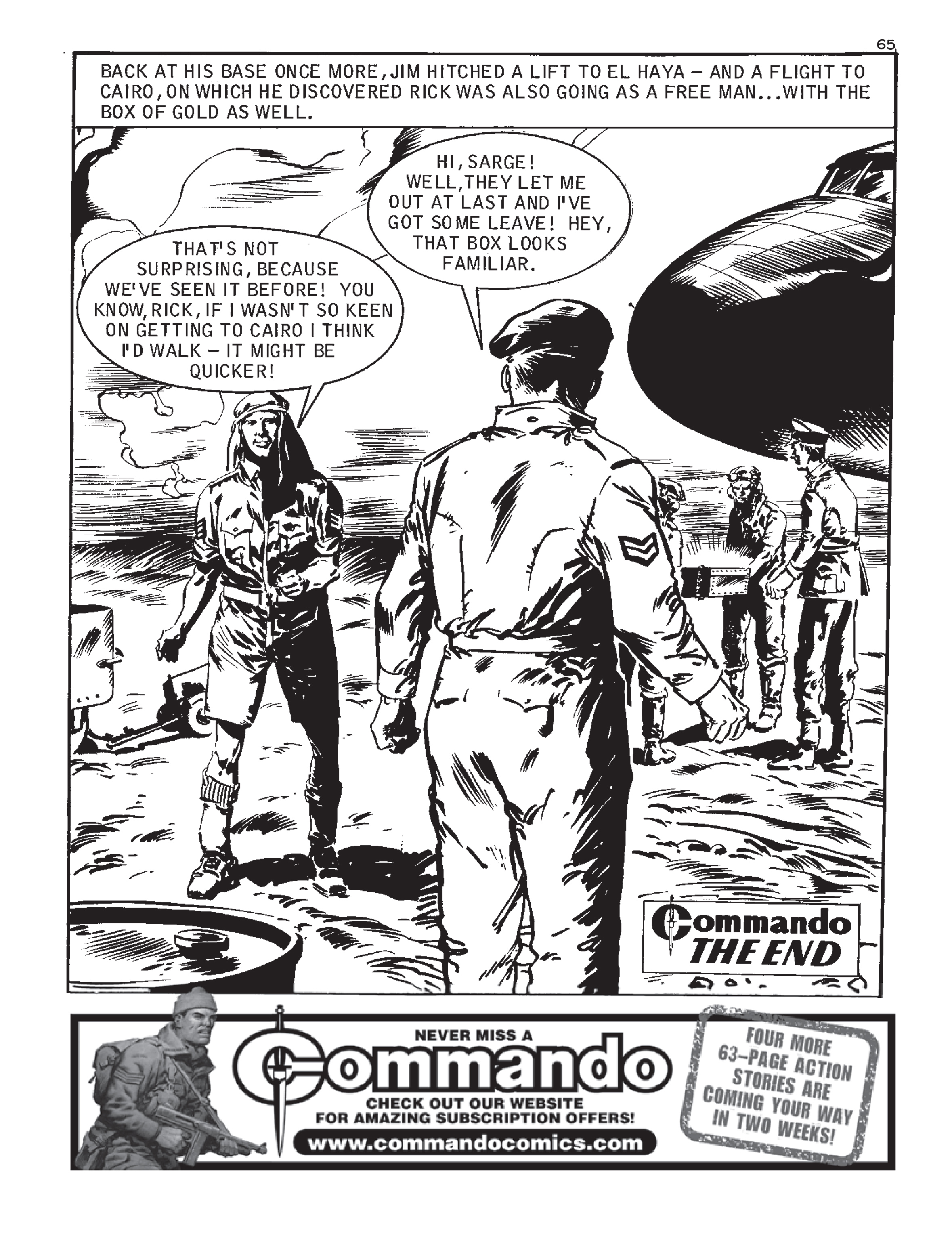Read online Commando: For Action and Adventure comic -  Issue #5220 - 64