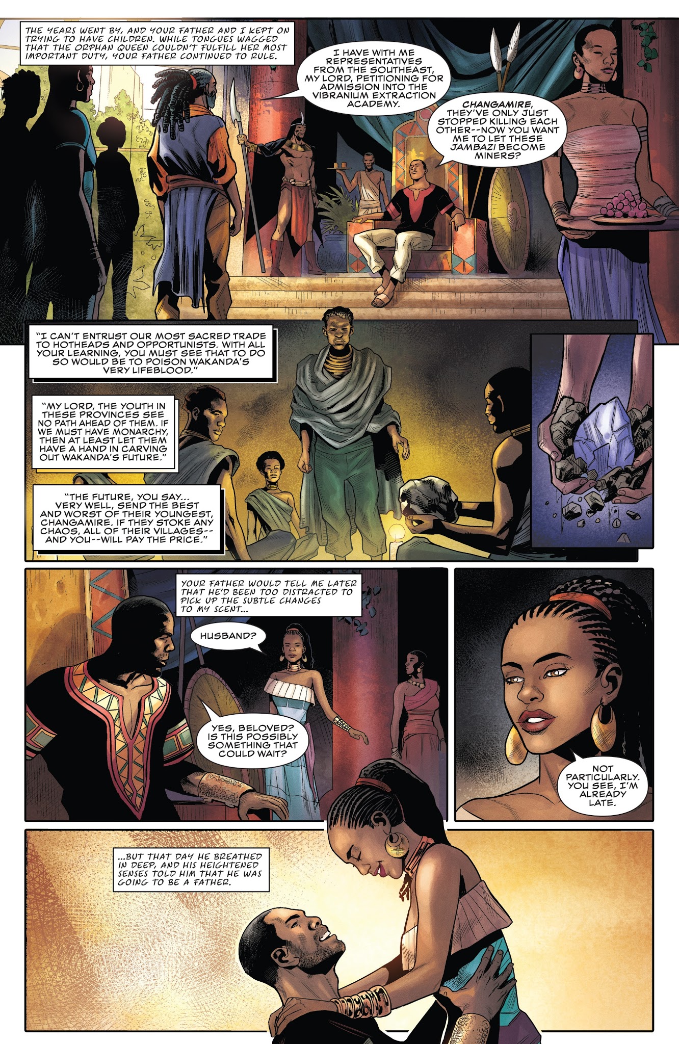 Read online Rise of the Black Panther comic -  Issue #1 - 12