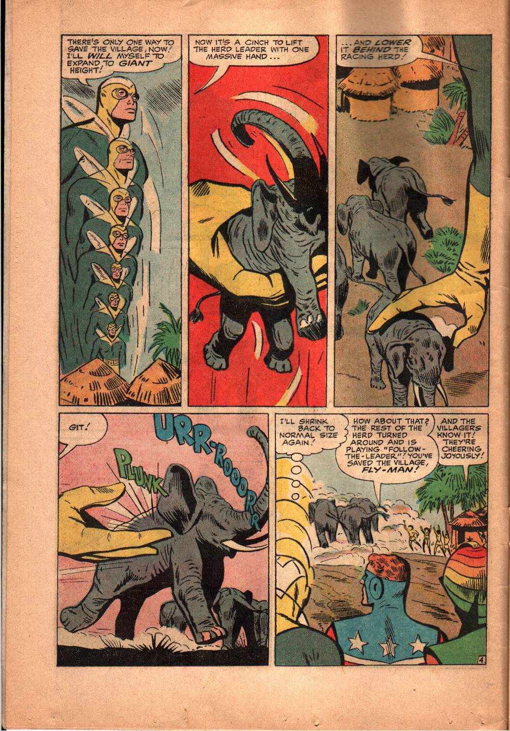 Read online Fly Man comic -  Issue #33 - 5