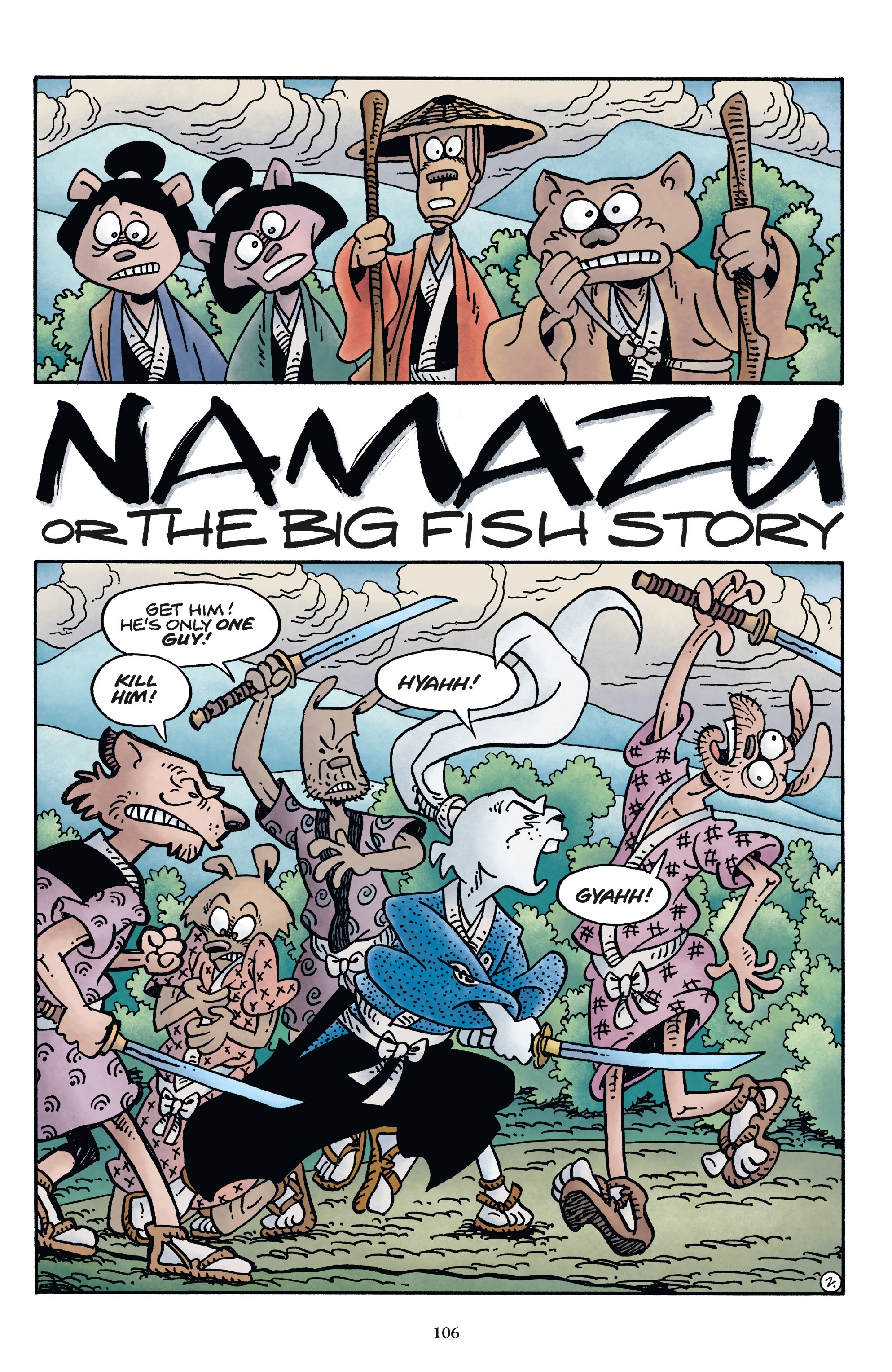 Read online Usagi Yojimbo/Teenage Mutant Ninja Turtles: The Complete Collection comic -  Issue # TPB (Part 1) - 99