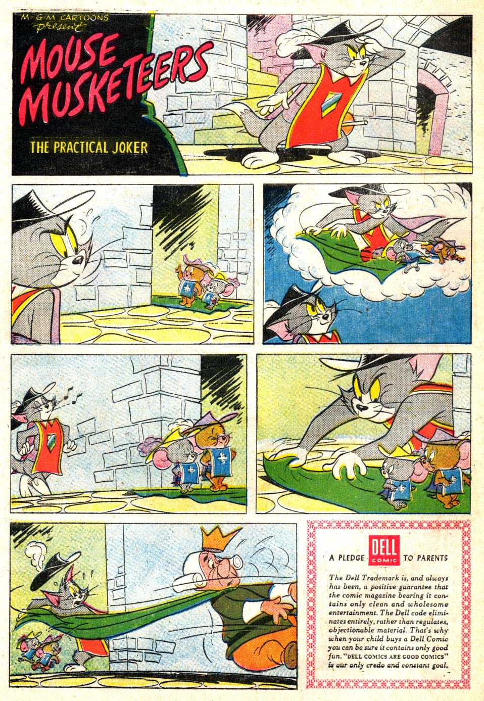 Read online M.G.M's The Mouse Musketeers comic -  Issue #19 - 34