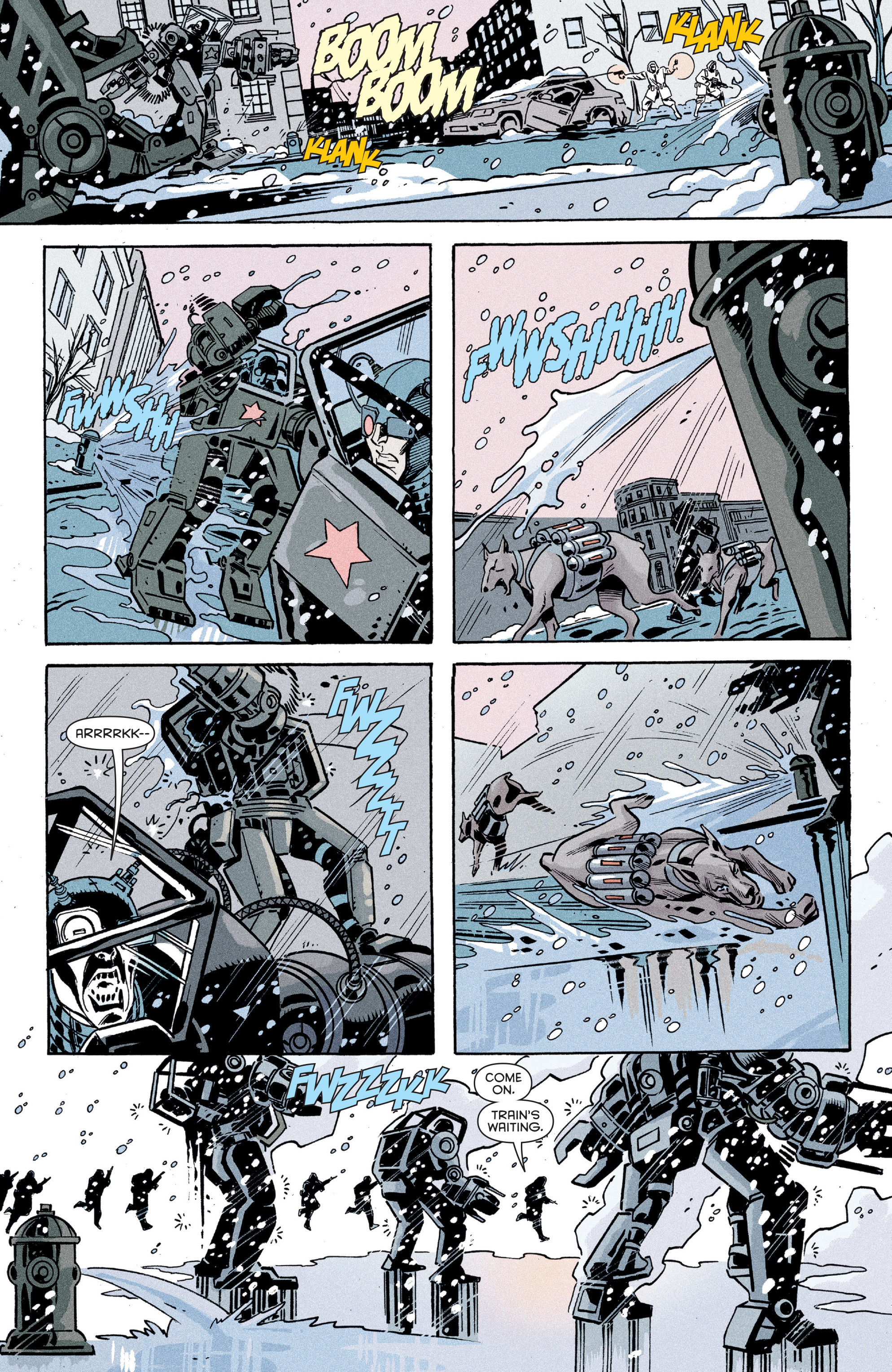 Read online Escape from New York comic -  Issue #6 - 13