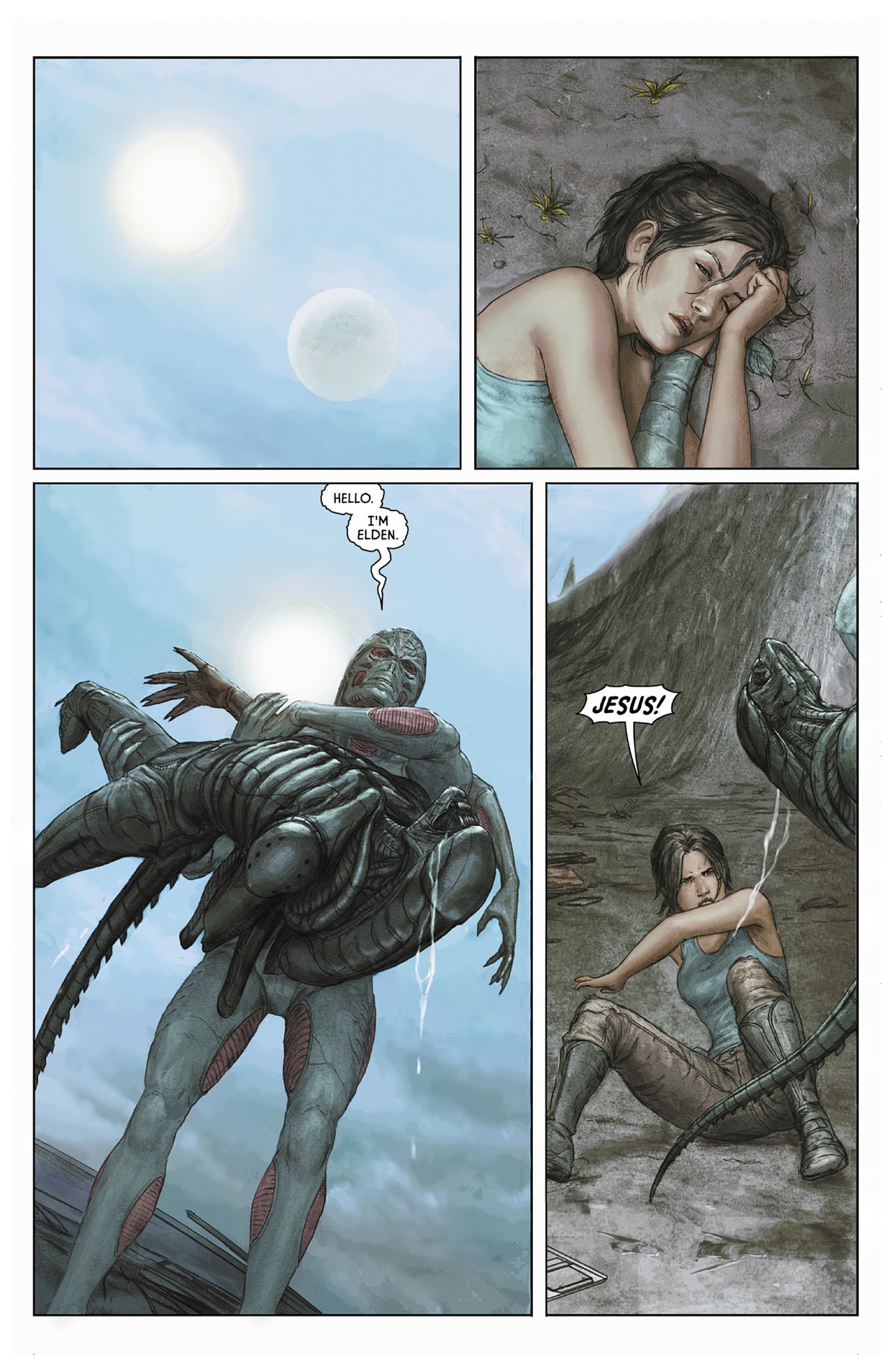 Read online Prometheus: Fire and Stone - Omega comic -  Issue # Full - 16