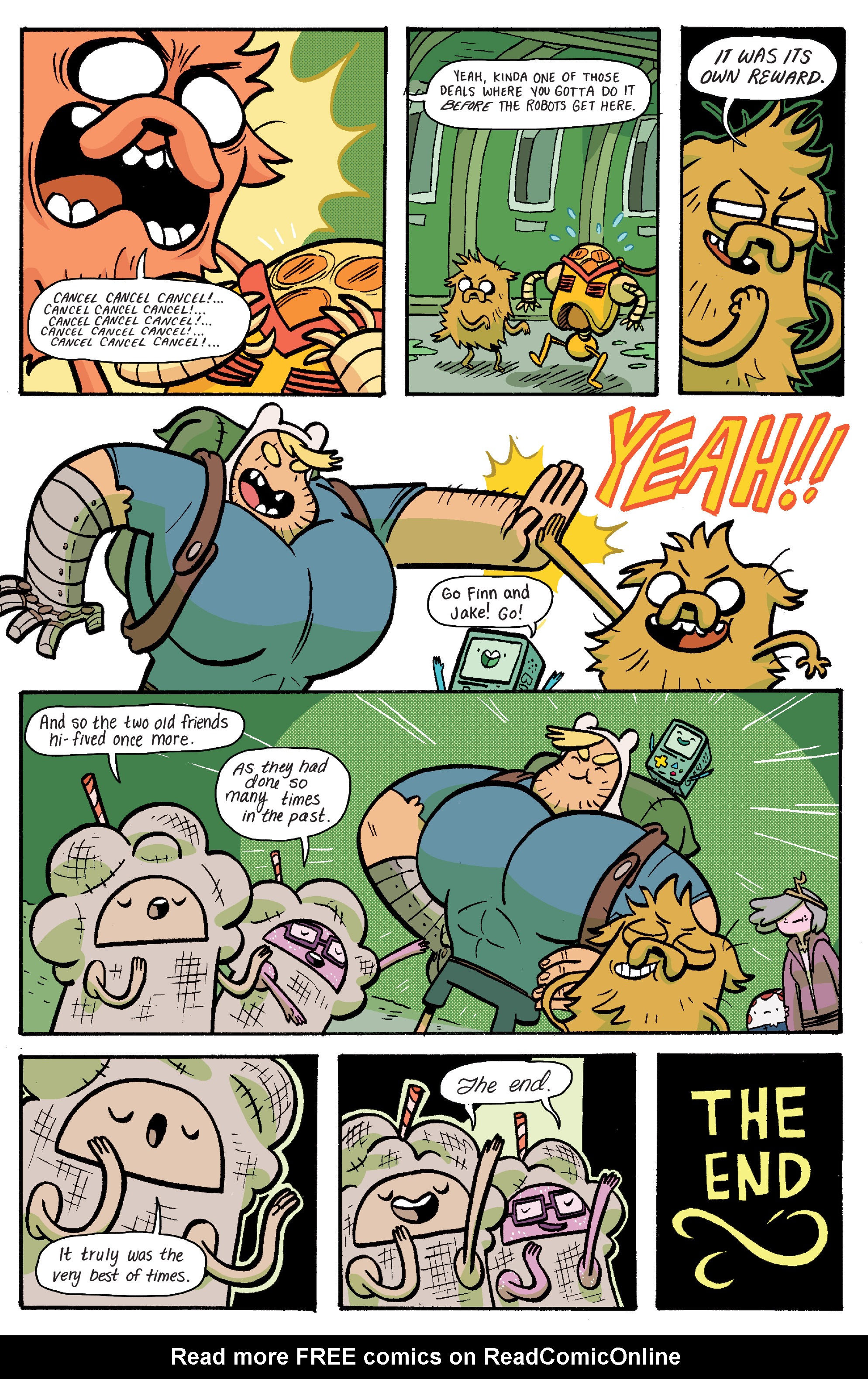 Read online Adventure Time: Banana Guard Academ comic -  Issue #6 - 16