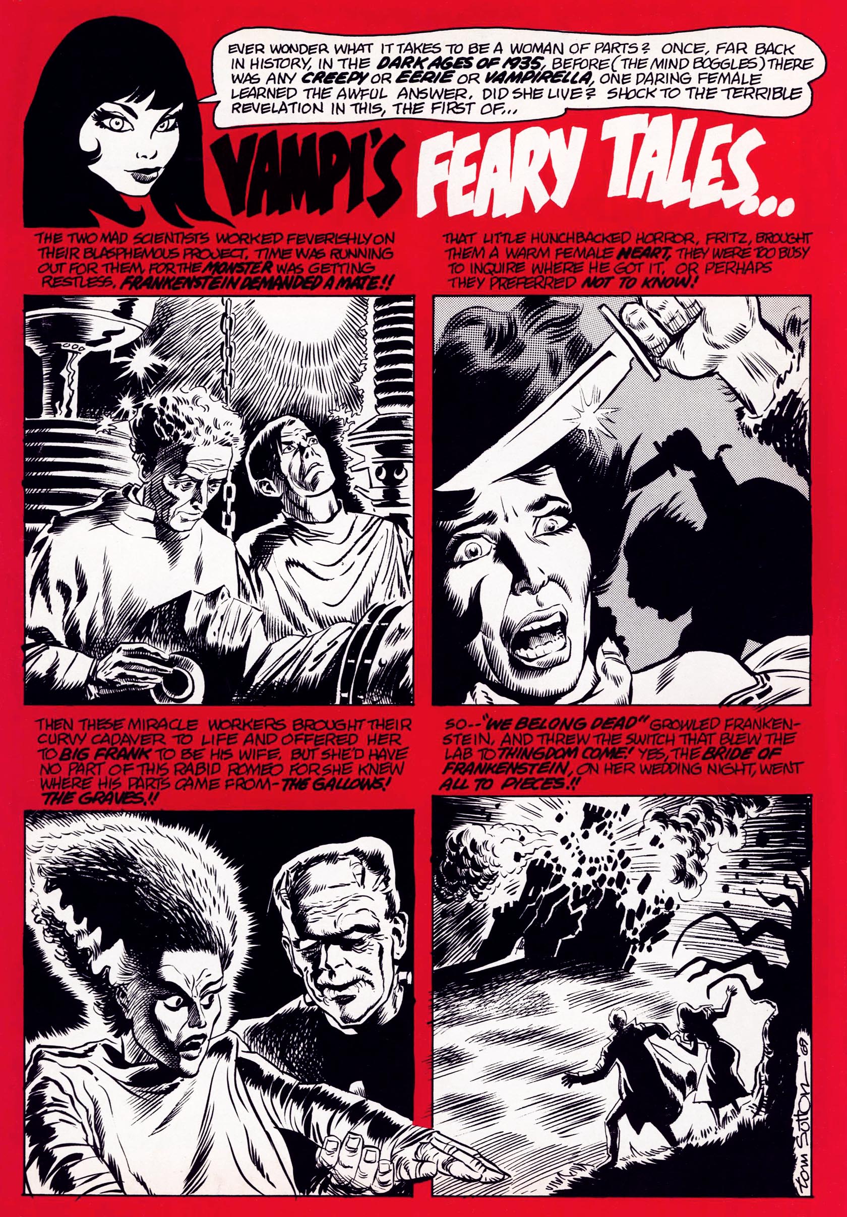 Read online Vampirella (1969) comic -  Issue # Annual 1972 - 2