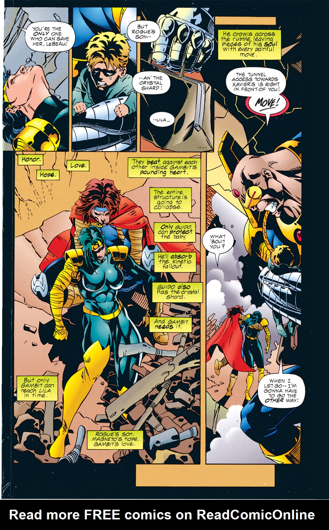 Read online X-Men: The Complete Age of Apocalypse Epic comic -  Issue # TPB 4 - 107
