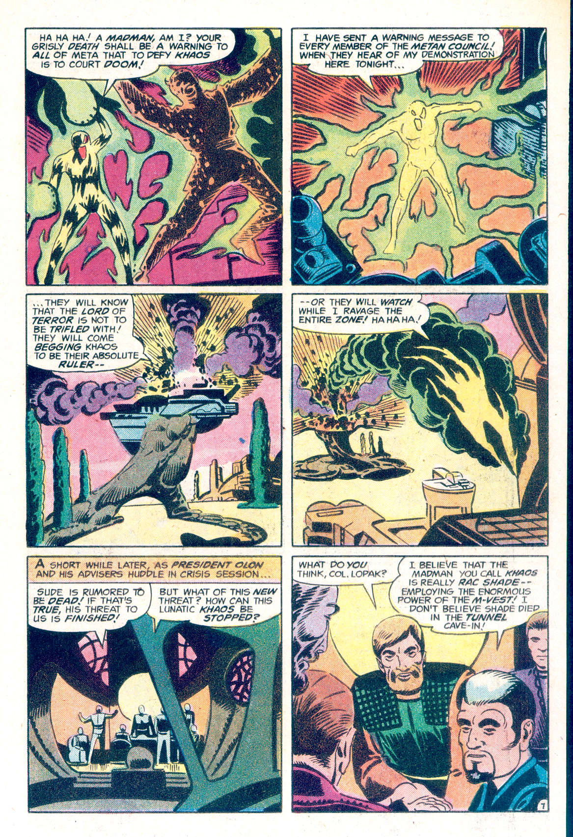 Read online Shade, the Changing Man (1977) comic -  Issue #6 - 11