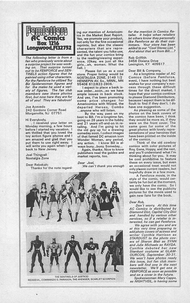 Read online Femforce comic -  Issue #88 - 30