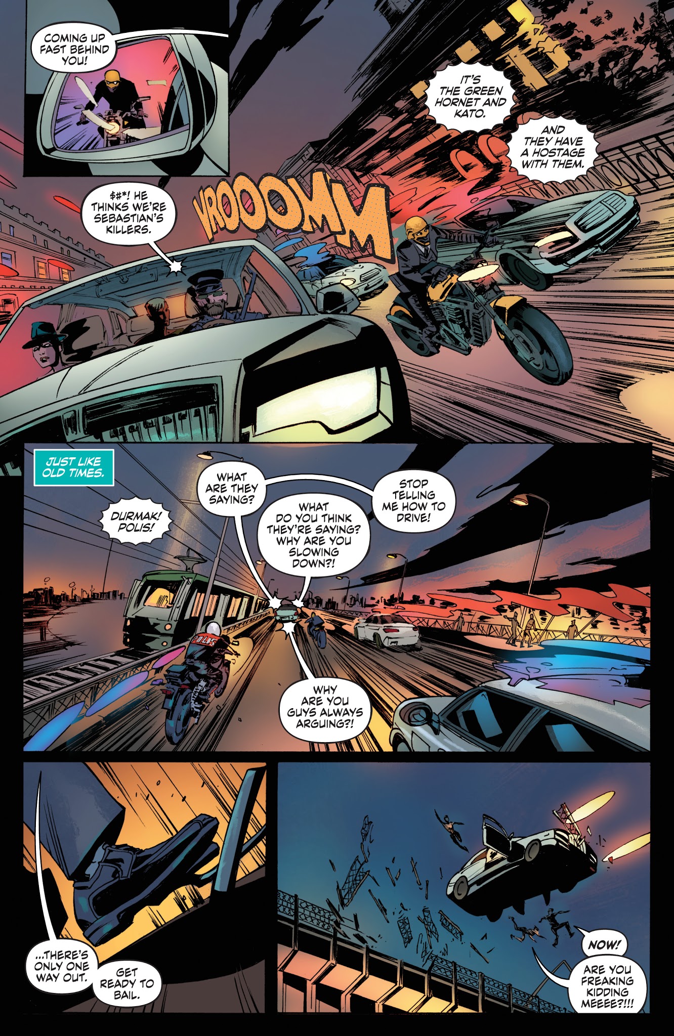 Read online Green Hornet (2018) comic -  Issue #3 - 12