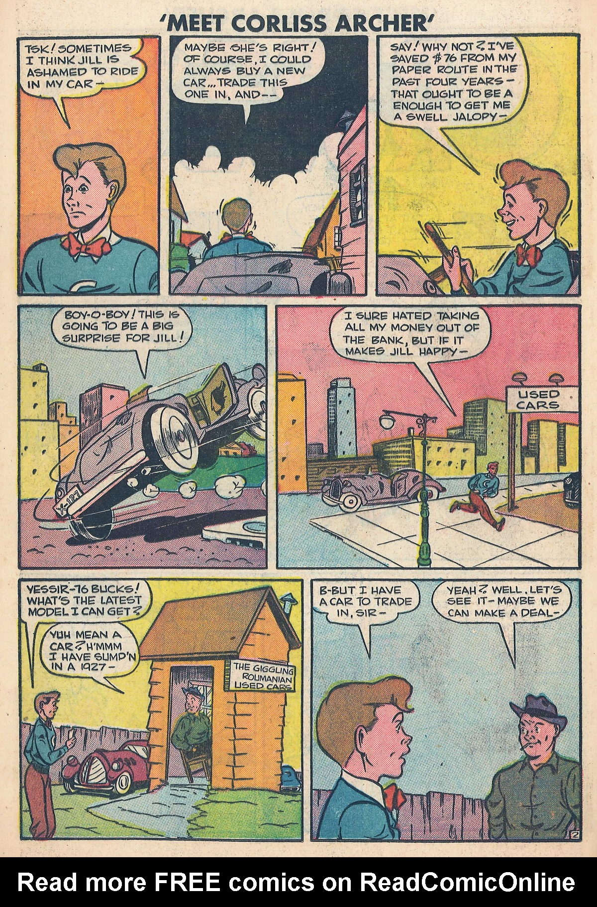 Read online Meet Corliss Archer comic -  Issue #2 - 30