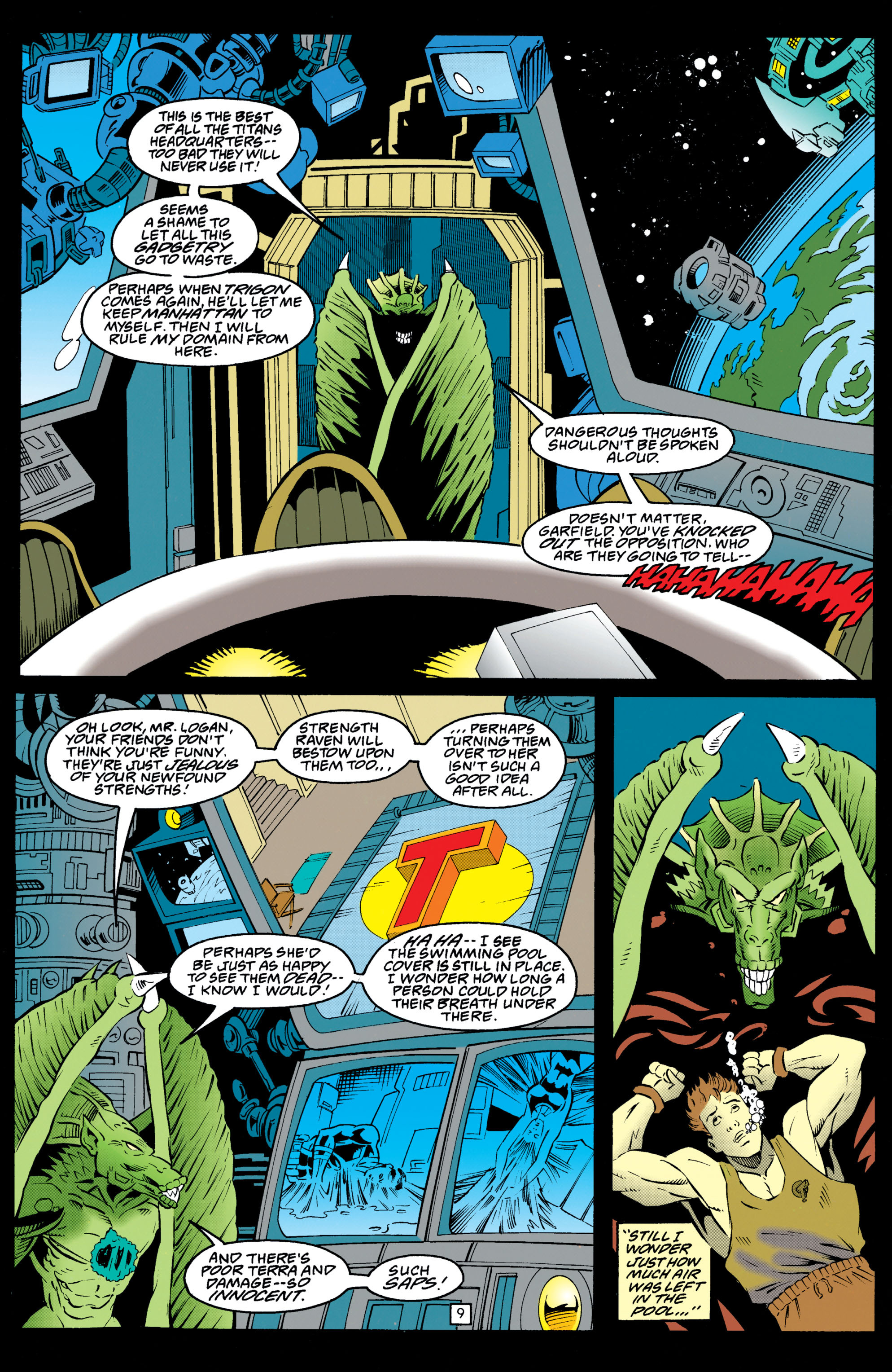 Read online The New Titans (1988) comic -  Issue #115 - 10