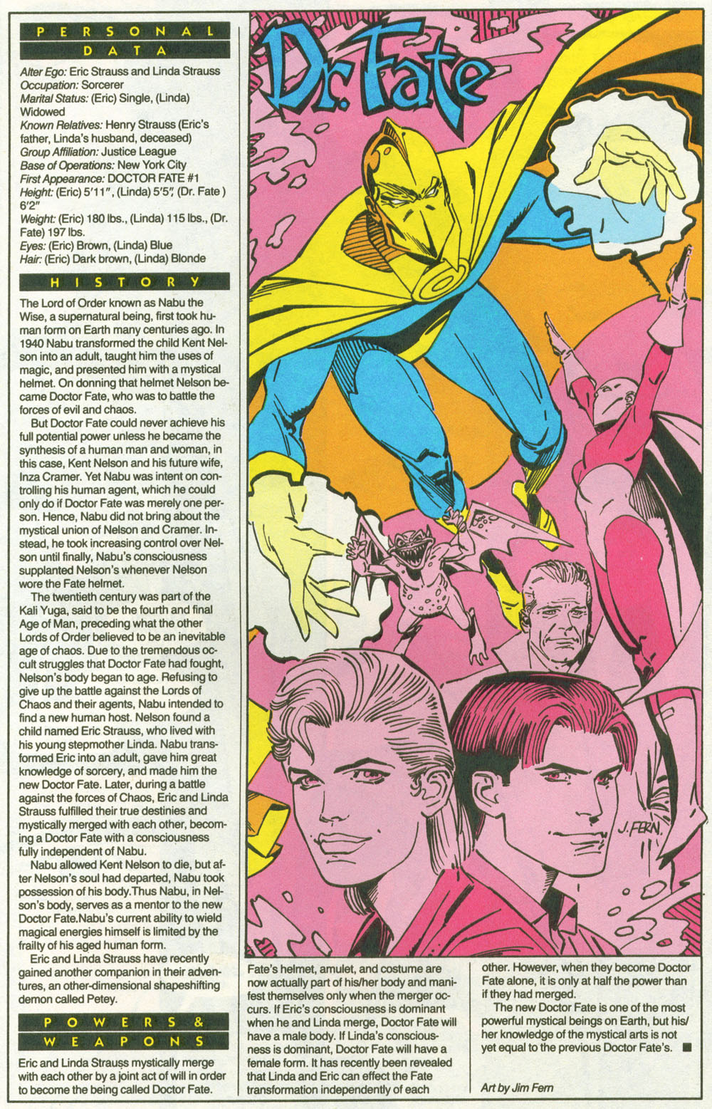 Read online Doctor Fate (1988) comic -  Issue # Annual 1 - 55