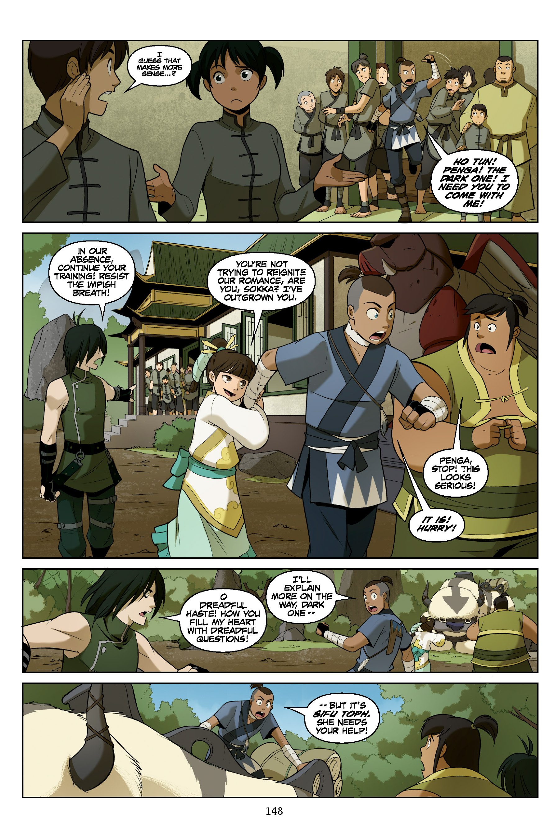 Read online Nickelodeon Avatar: The Last Airbender - The Rift comic -  Issue # _Omnibus (Part 2) - 48