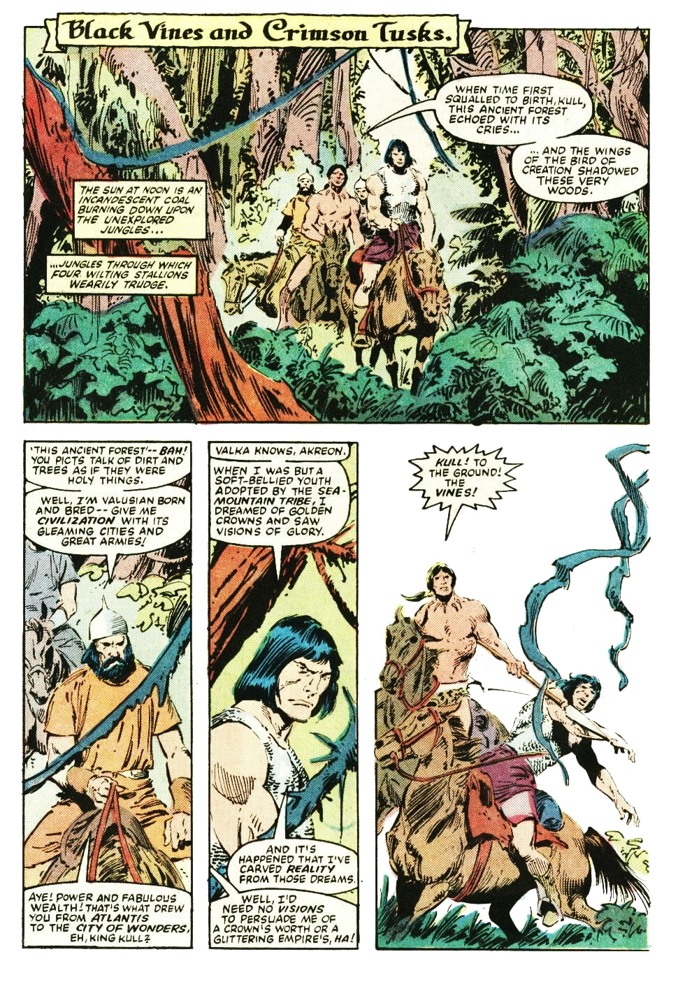 Read online Kull The Conqueror (1983) comic -  Issue #2 - 14