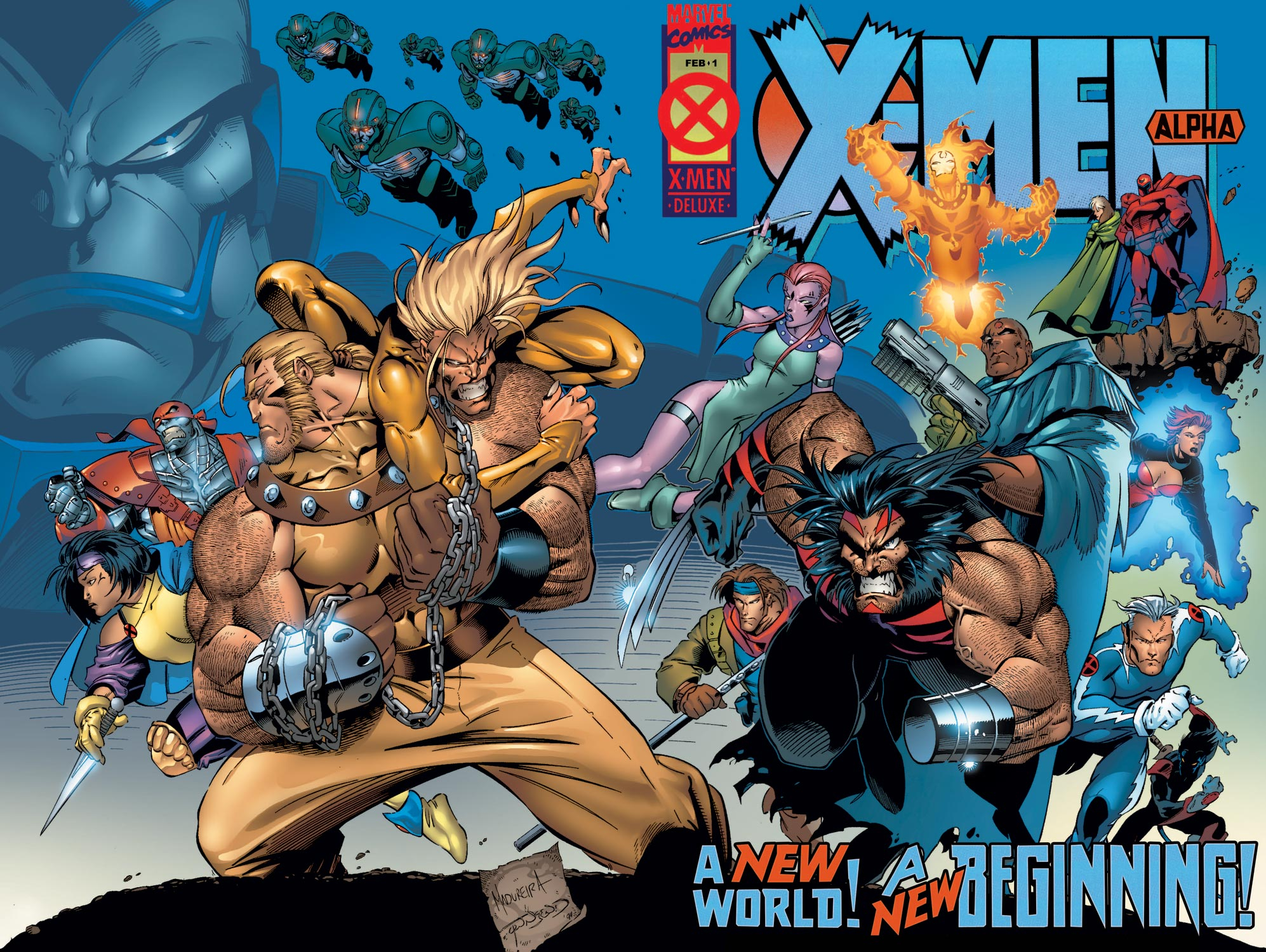 Read online X-Men Alpha comic -  Issue # Full - 1