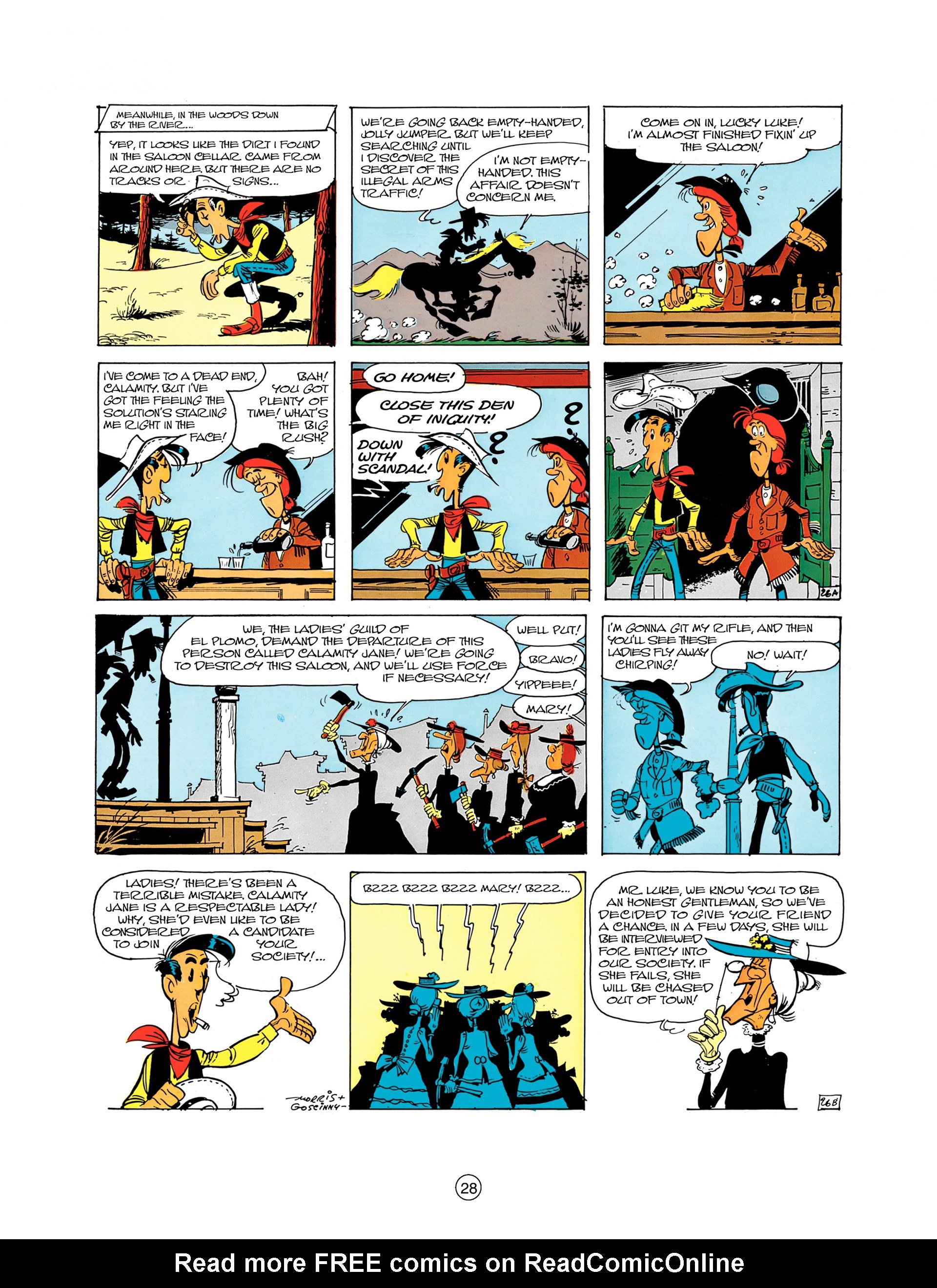 Read online A Lucky Luke Adventure comic -  Issue #8 - 28