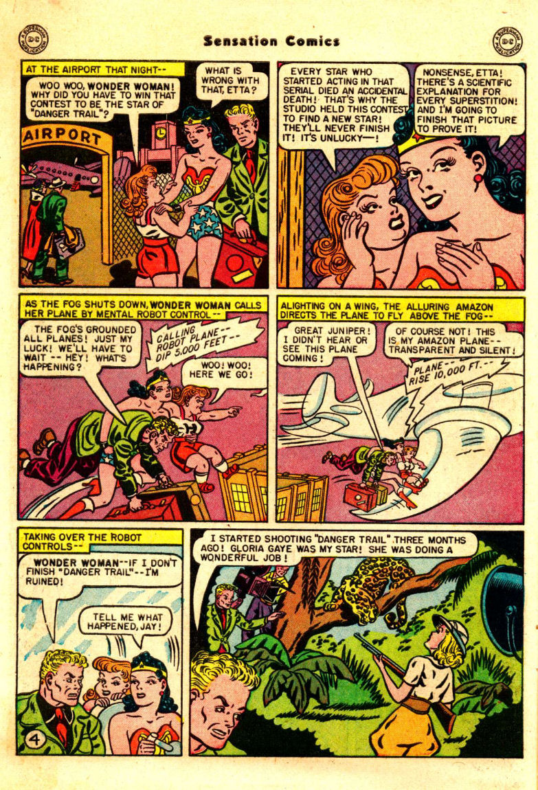 Read online Sensation (Mystery) Comics comic -  Issue #88 - 5