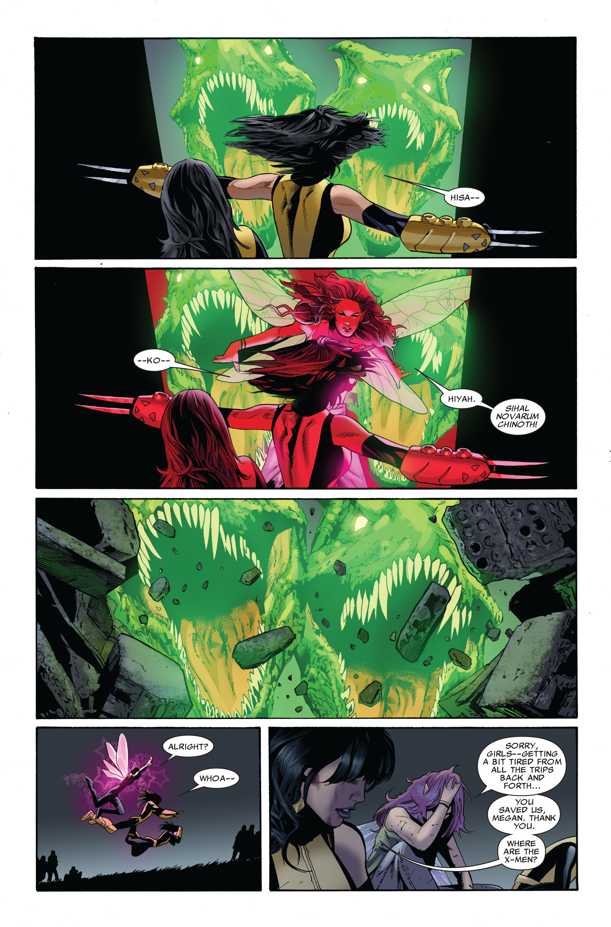 Read online Uncanny X-Men: Sisterhood comic -  Issue # TPB - 56