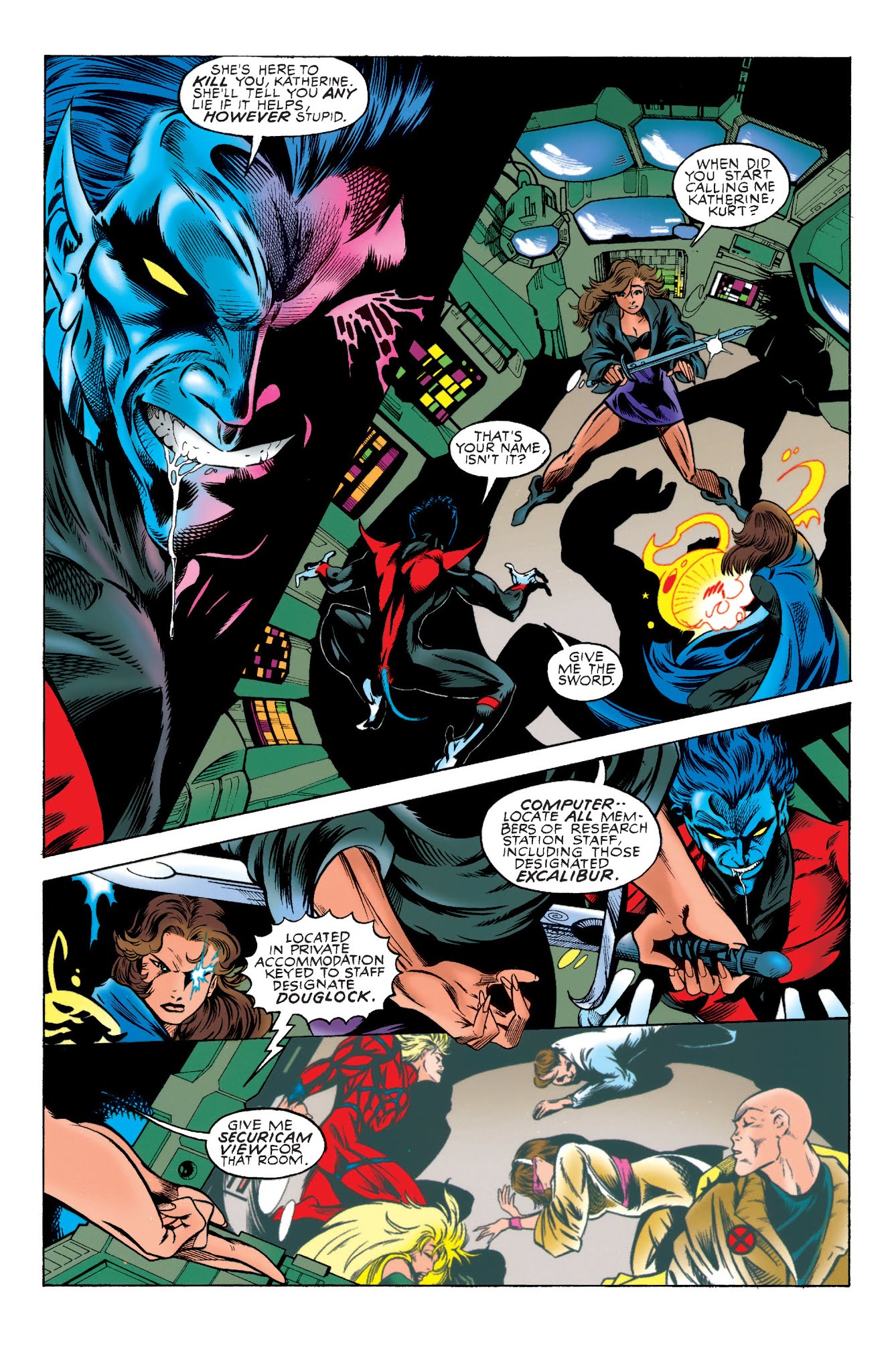 Read online Excalibur Visionaries: Warren Ellis comic -  Issue # TPB 1 (Part 1) - 54