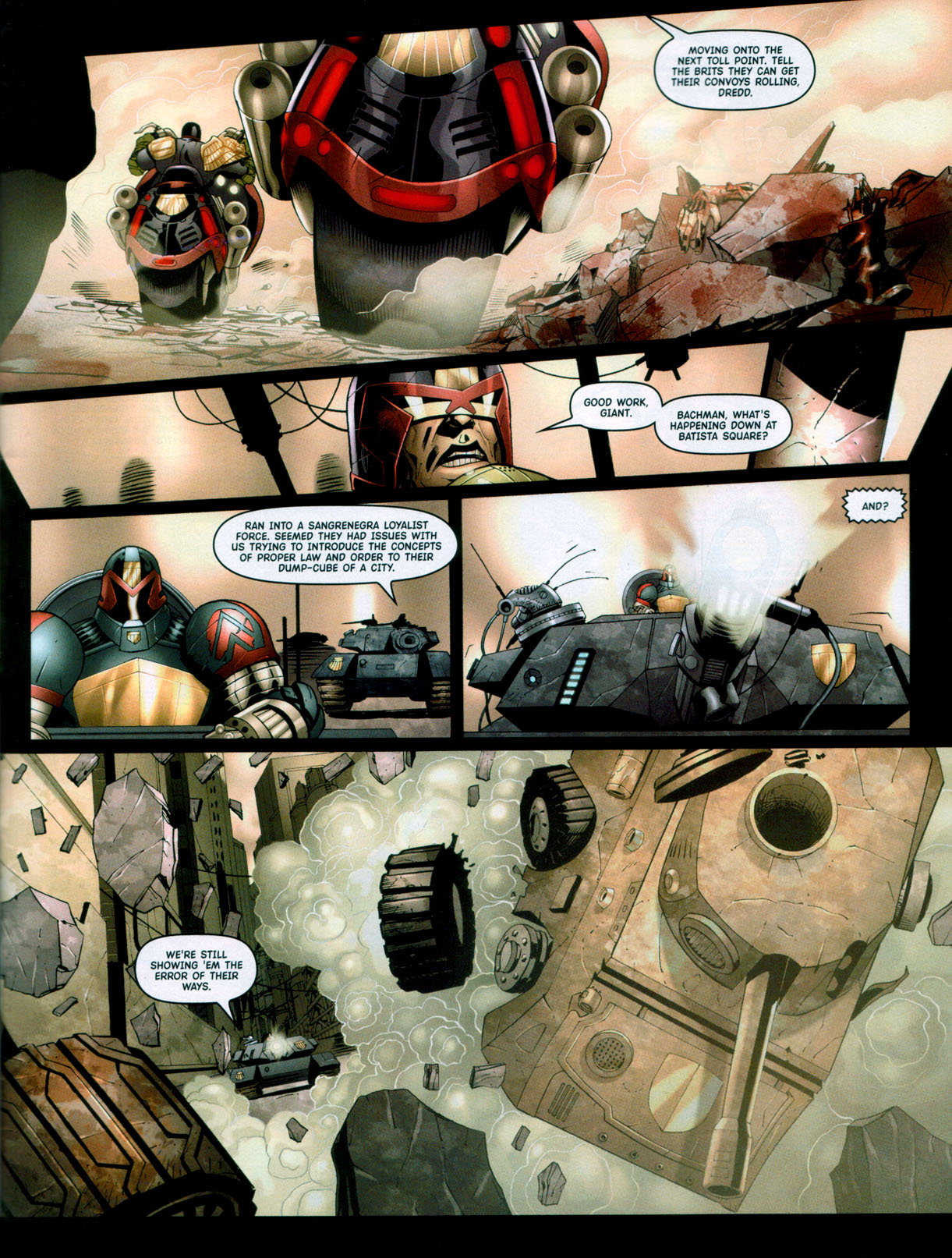 Read online Judge Dredd Megazine (Vol. 5) comic -  Issue #246 - 11
