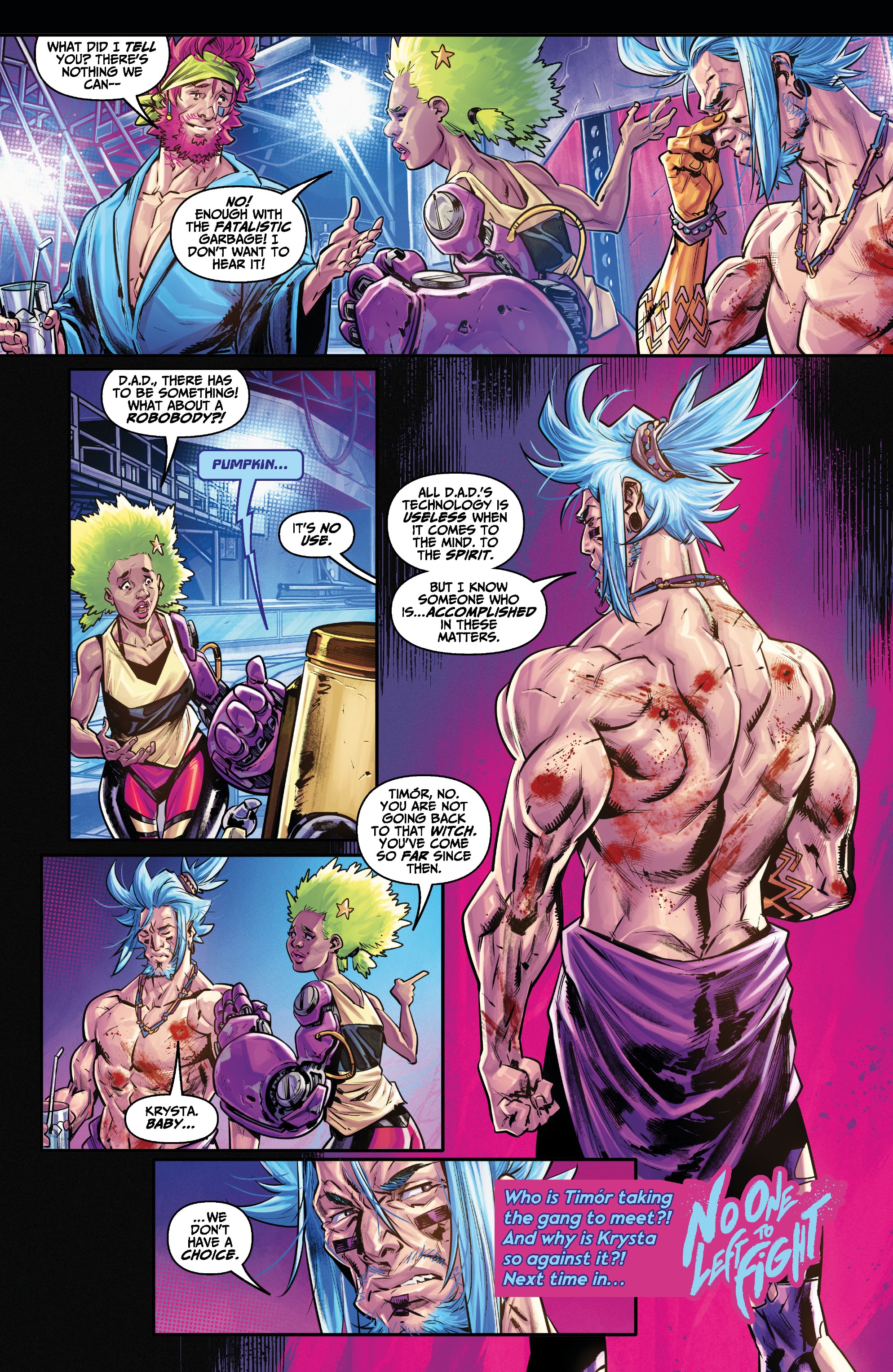 Read online No One Left To Fight II comic -  Issue #2 - 22