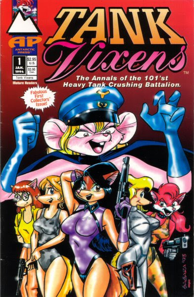 Read online Tank Vixens comic -  Issue #1 - 1
