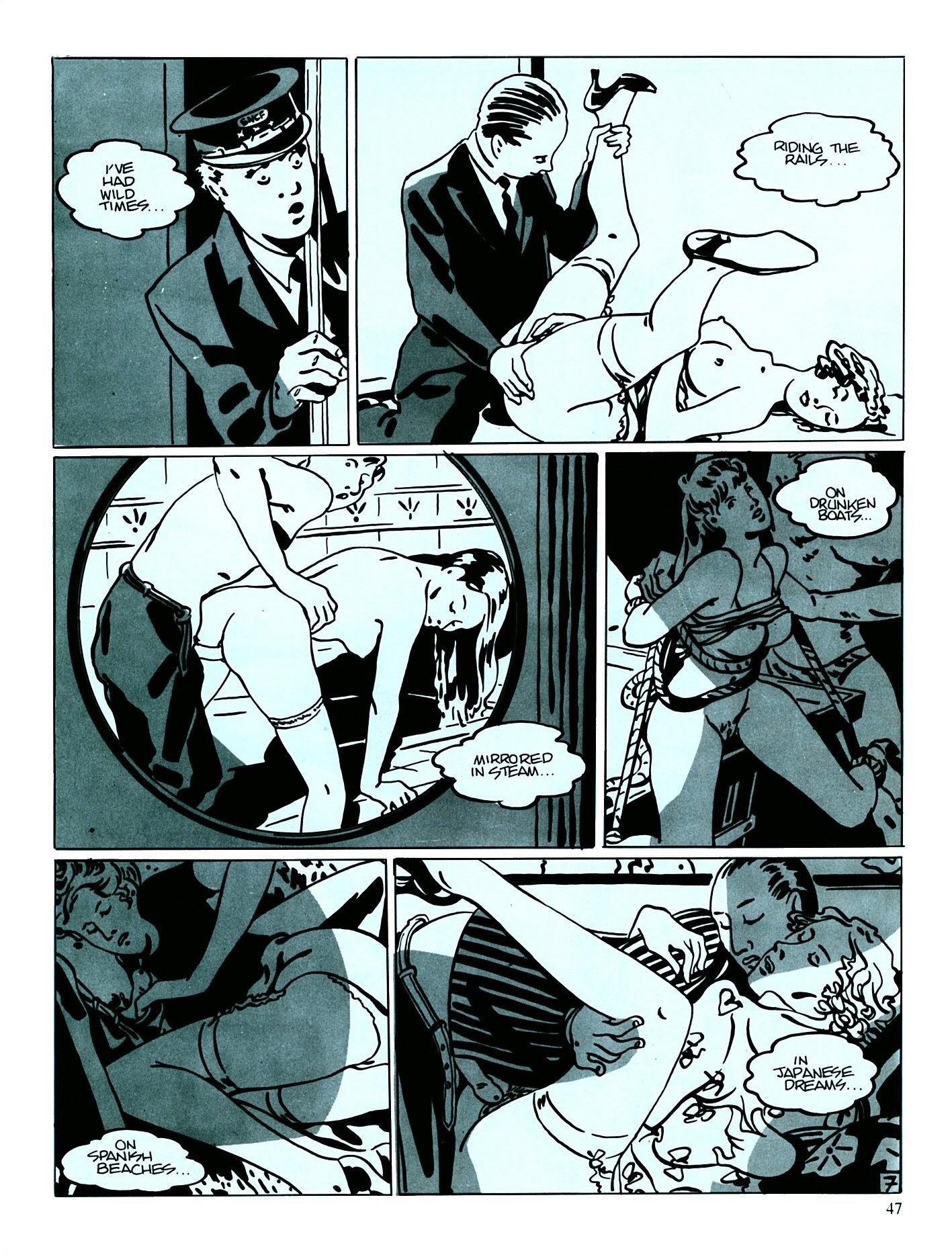 Read online Black Squares On White Pieces comic -  Issue # Full - 49