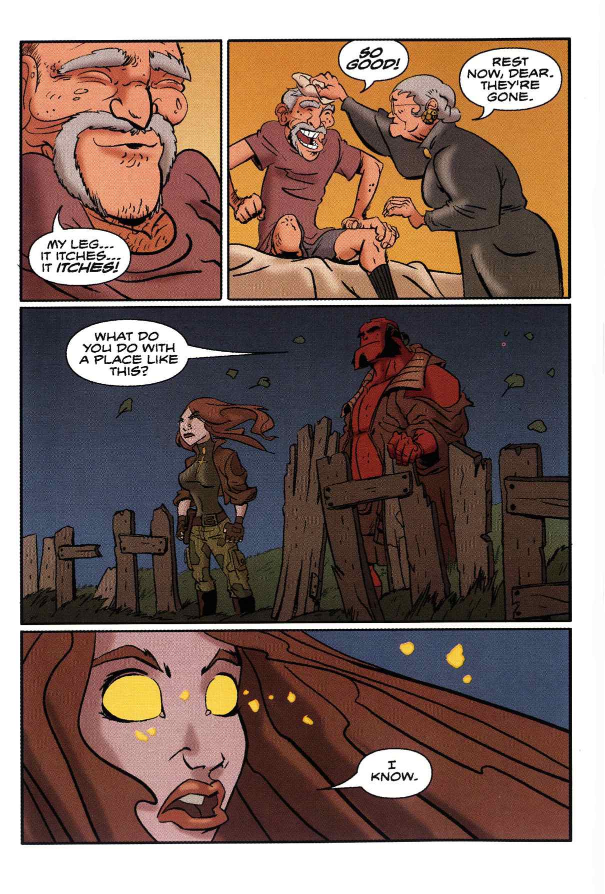 Read online Hellboy Animated: Phantom Limbs comic -  Issue # Full - 30