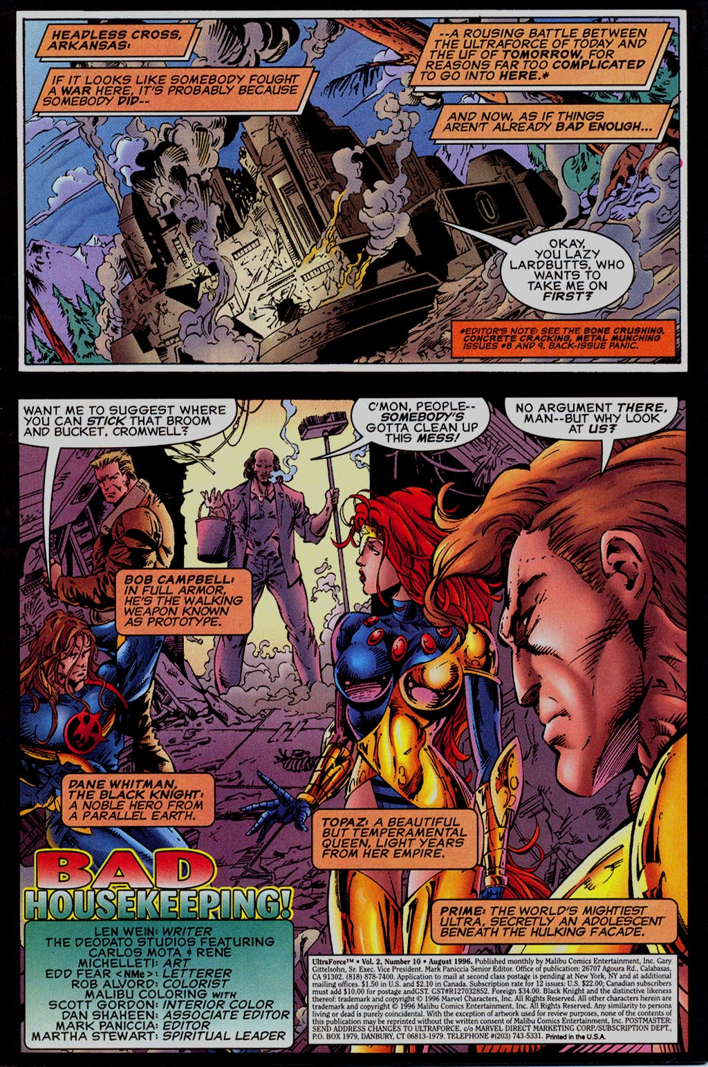 Read online UltraForce (1995) comic -  Issue #10 - 2