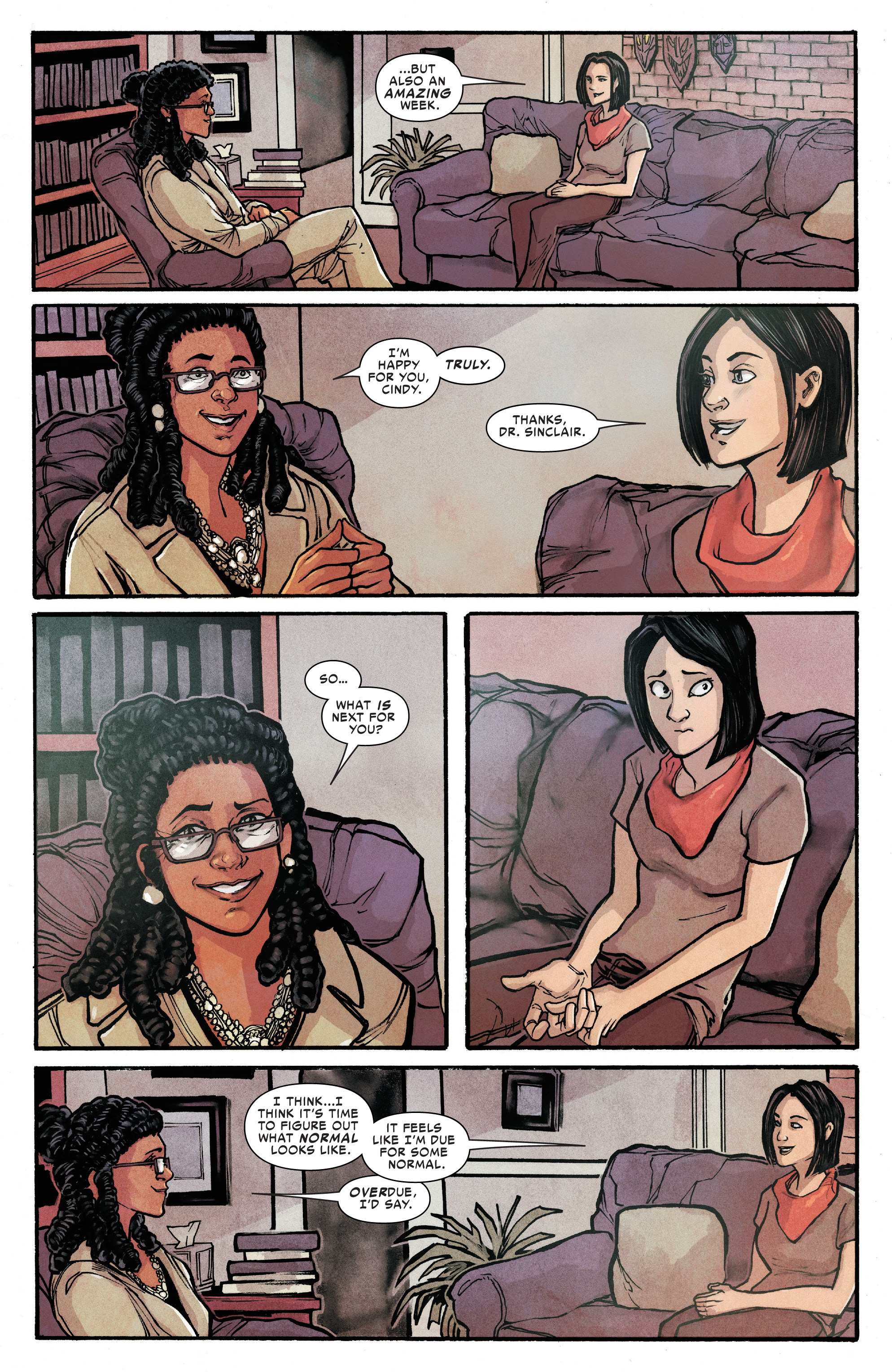 Read online Silk: Out of the Spider-Verse comic -  Issue # TPB 3 (Part 2) - 4
