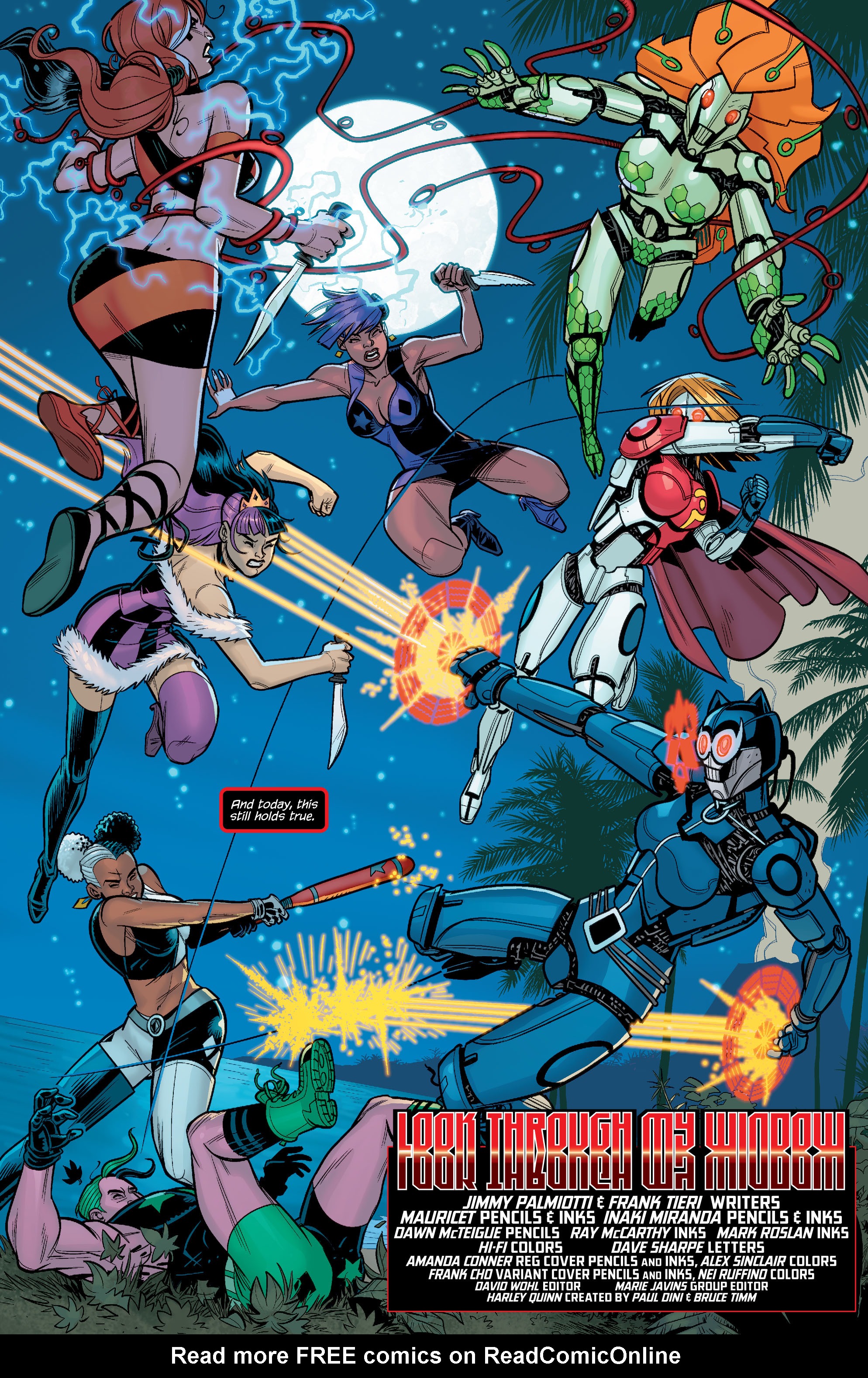 Read online Harley Quinn And Her Gang Of Harleys comic -  Issue #5 - 6