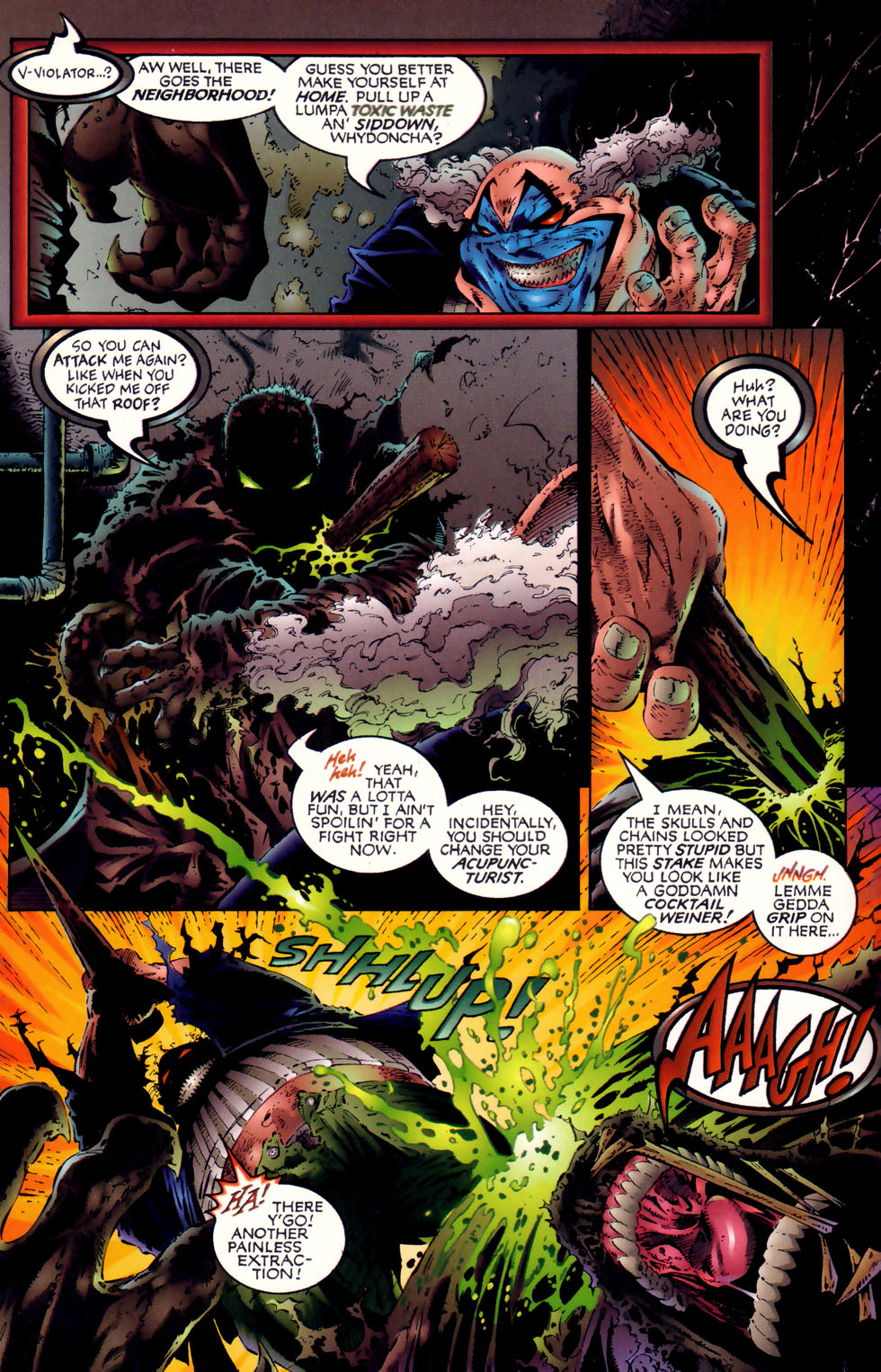 Read online Spawn: Blood Feud comic -  Issue #3 - 10
