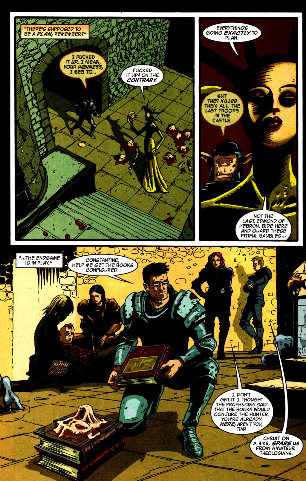 Read online Books of Magick: Life During Wartime comic -  Issue #11 - 16