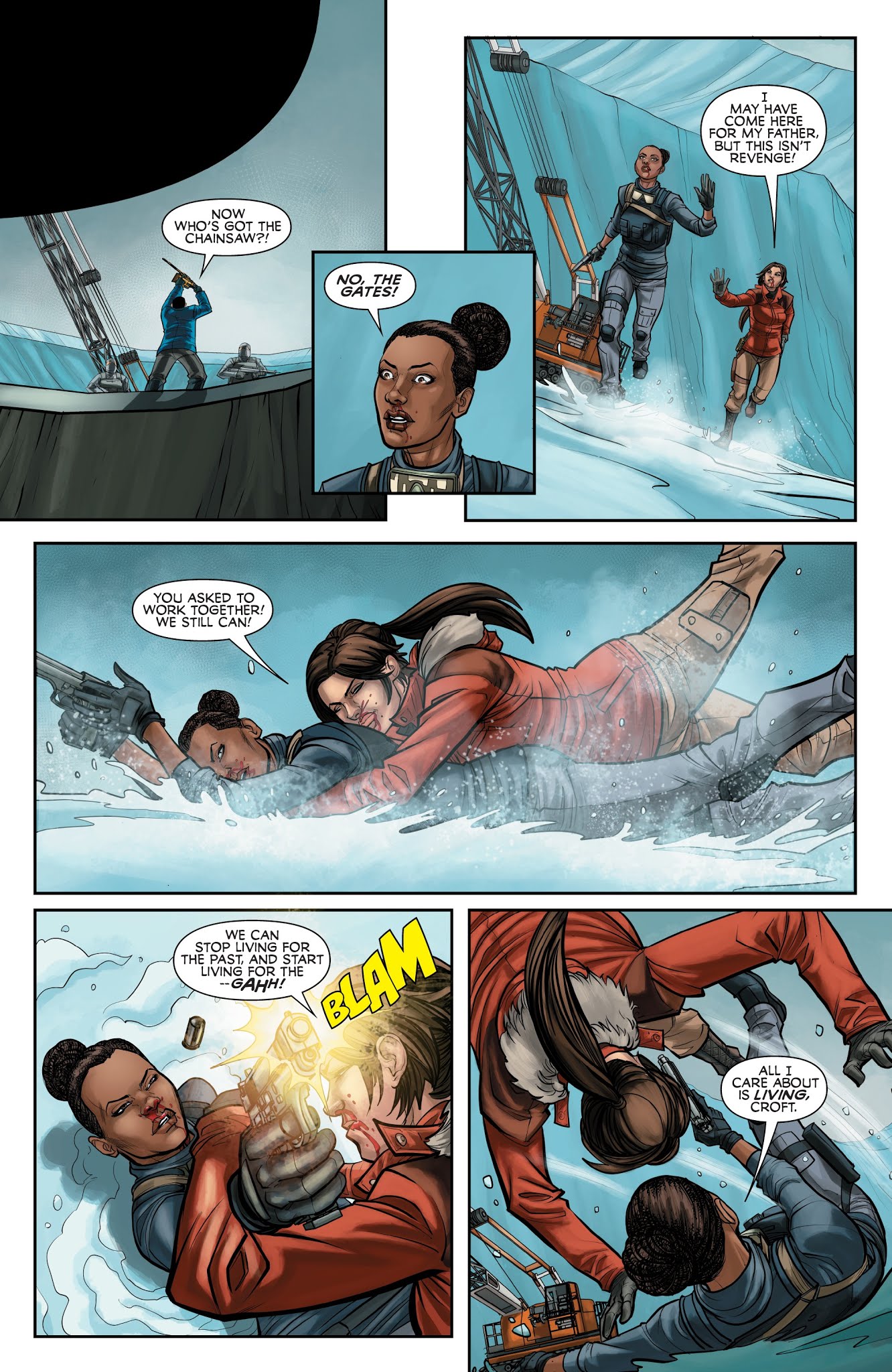 Read online Tomb Raider: Inferno comic -  Issue #4 - 10