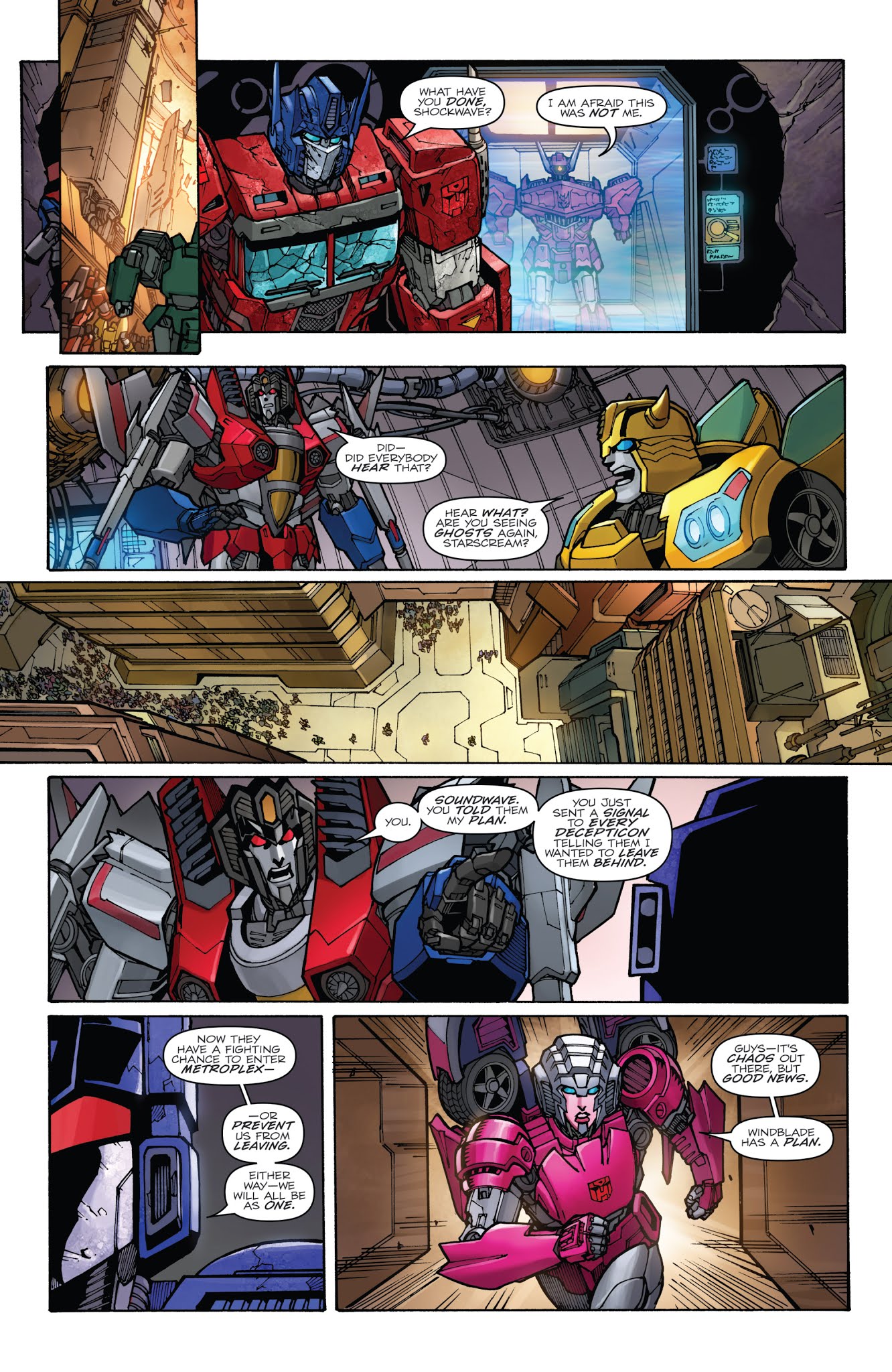Read online Transformers: Unicron comic -  Issue #3 - 22