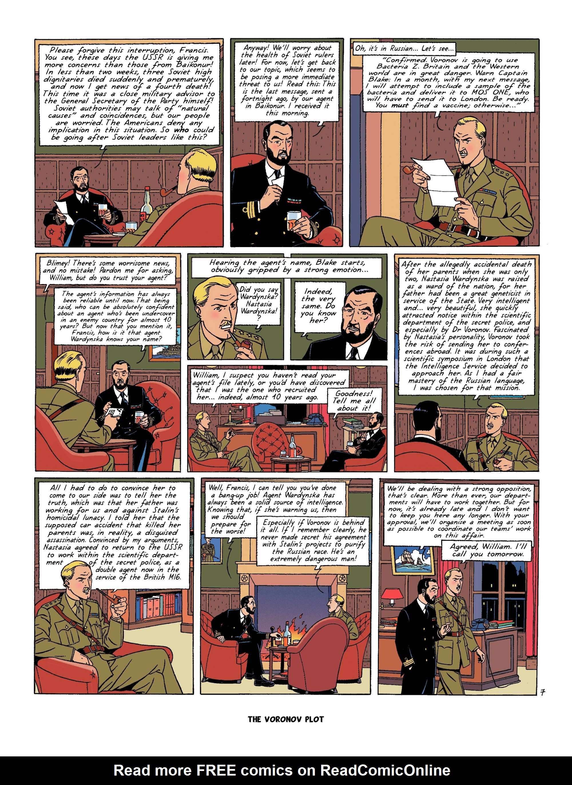 Read online Blake & Mortimer comic -  Issue #7 - 69