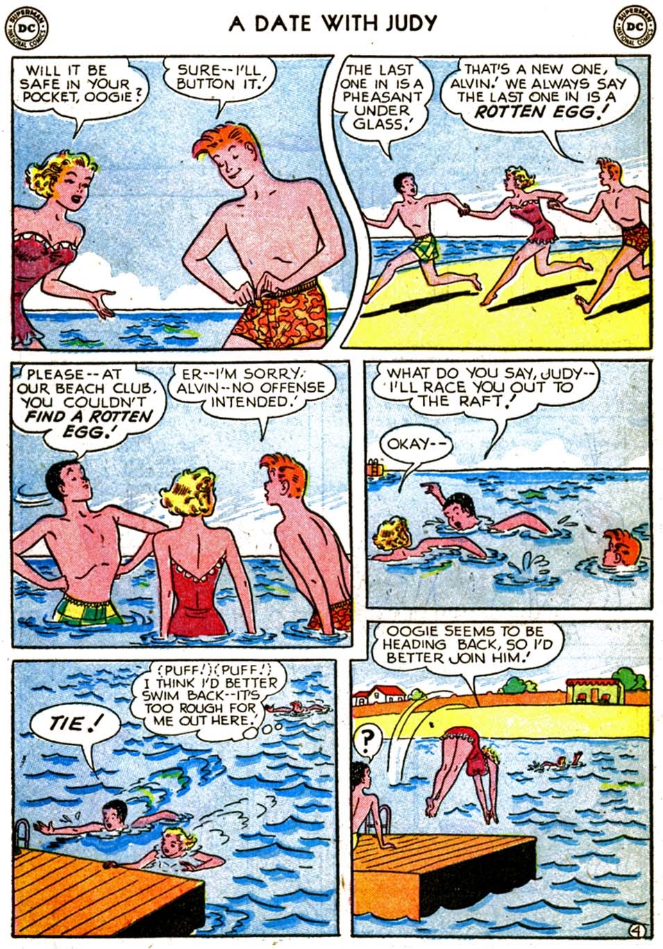 Read online A Date with Judy comic -  Issue #25 - 42