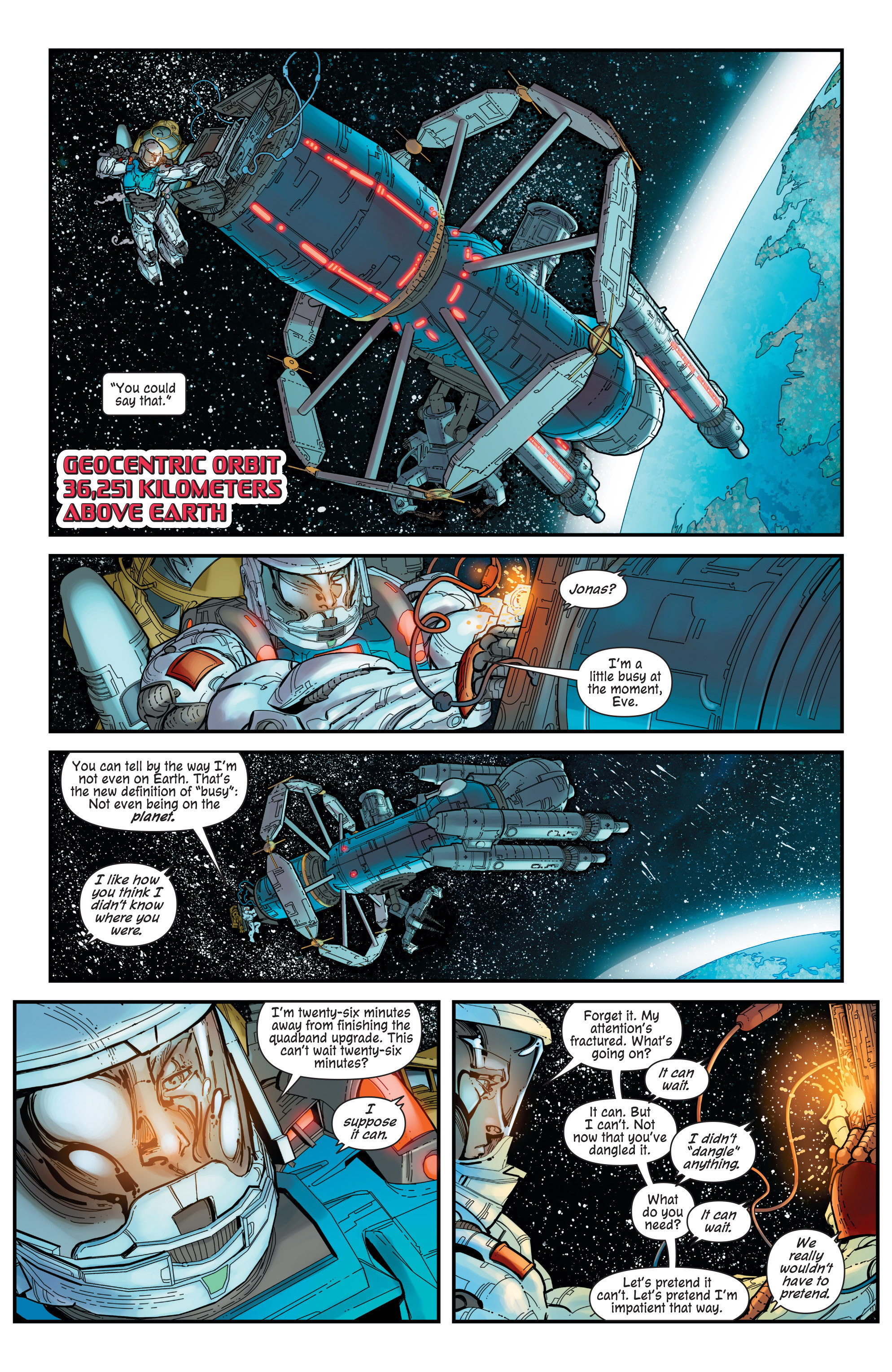 Read online The Infinite Adventures of Jonas Quantum comic -  Issue #4 - 6
