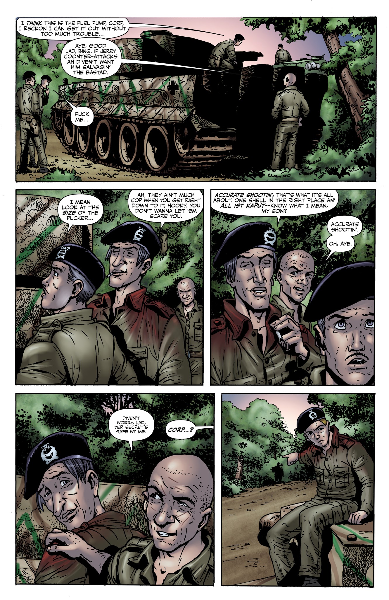 Read online Battlefields: The Tankies comic -  Issue # TPB - 69